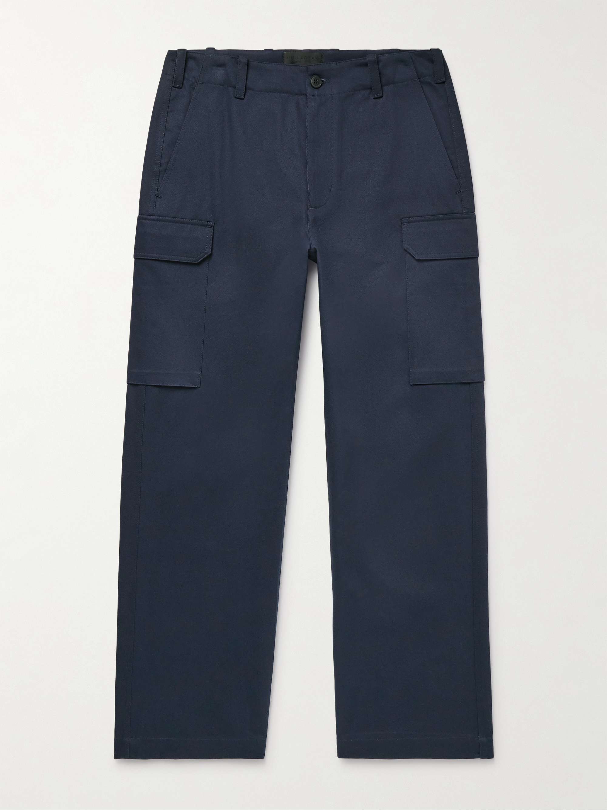 Friedman Straight-Leg Cotton-Twill Cargo Trousers view