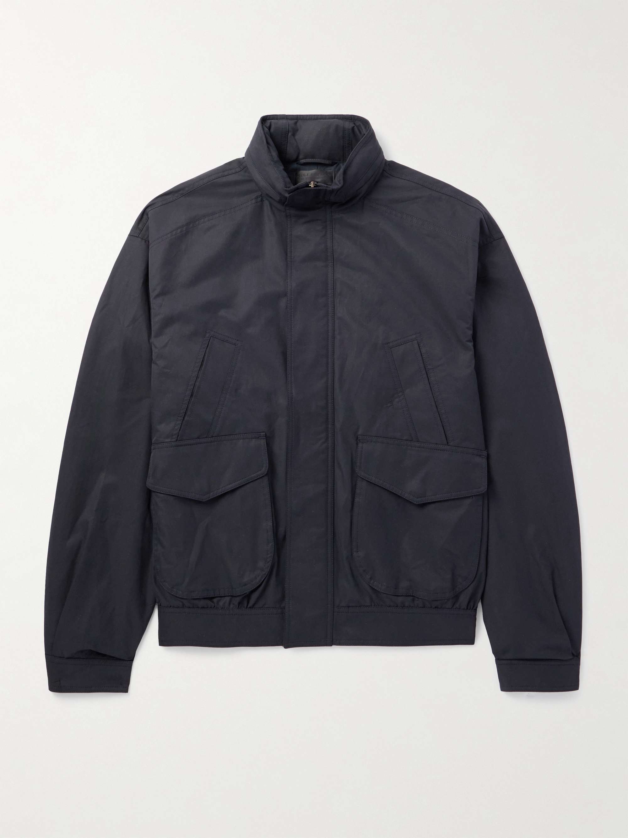 Rhett Cotton-Blend Shell Hooded Jacket view