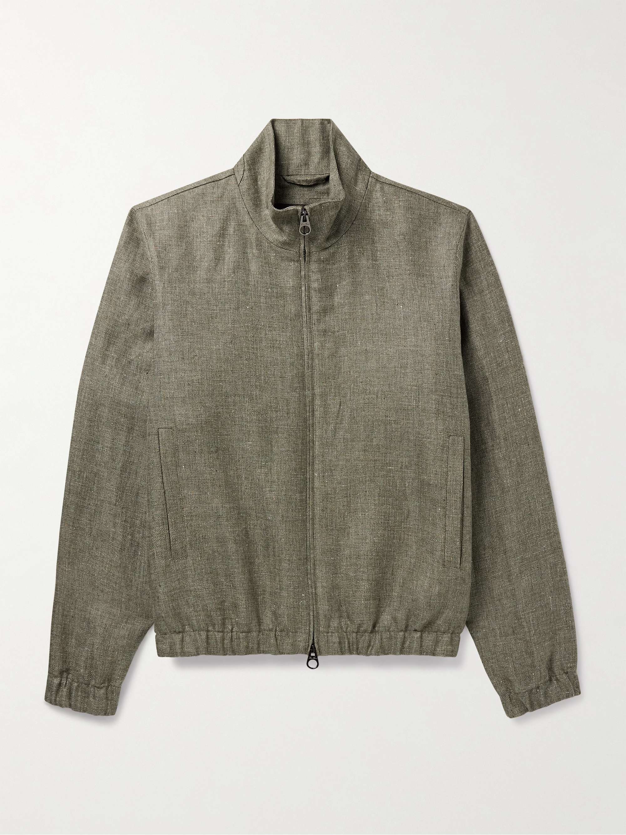 Rain System® Linen Bomber Jacket view