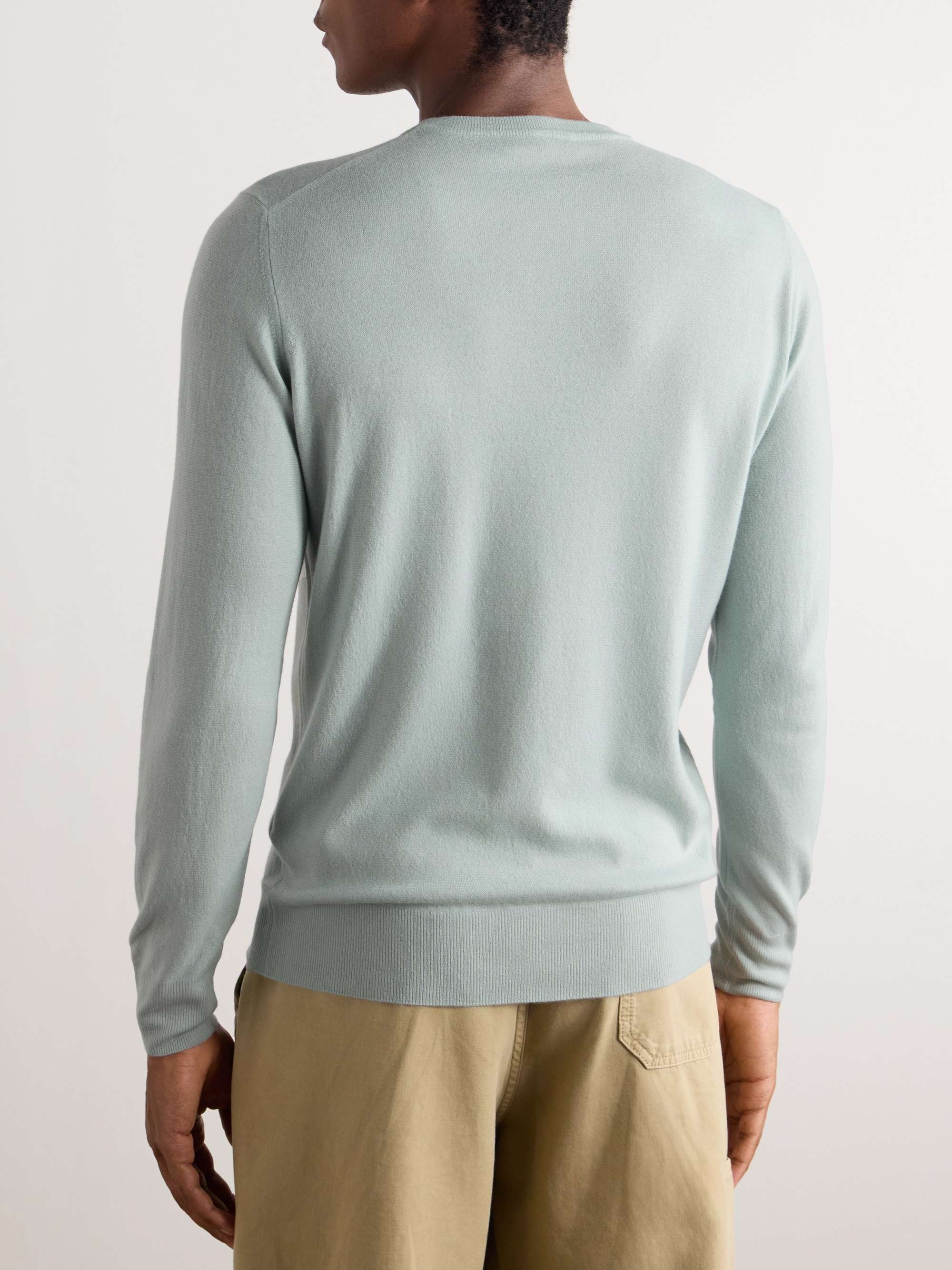 Girocollo Slim-Fit Baby Cashmere Sweater view