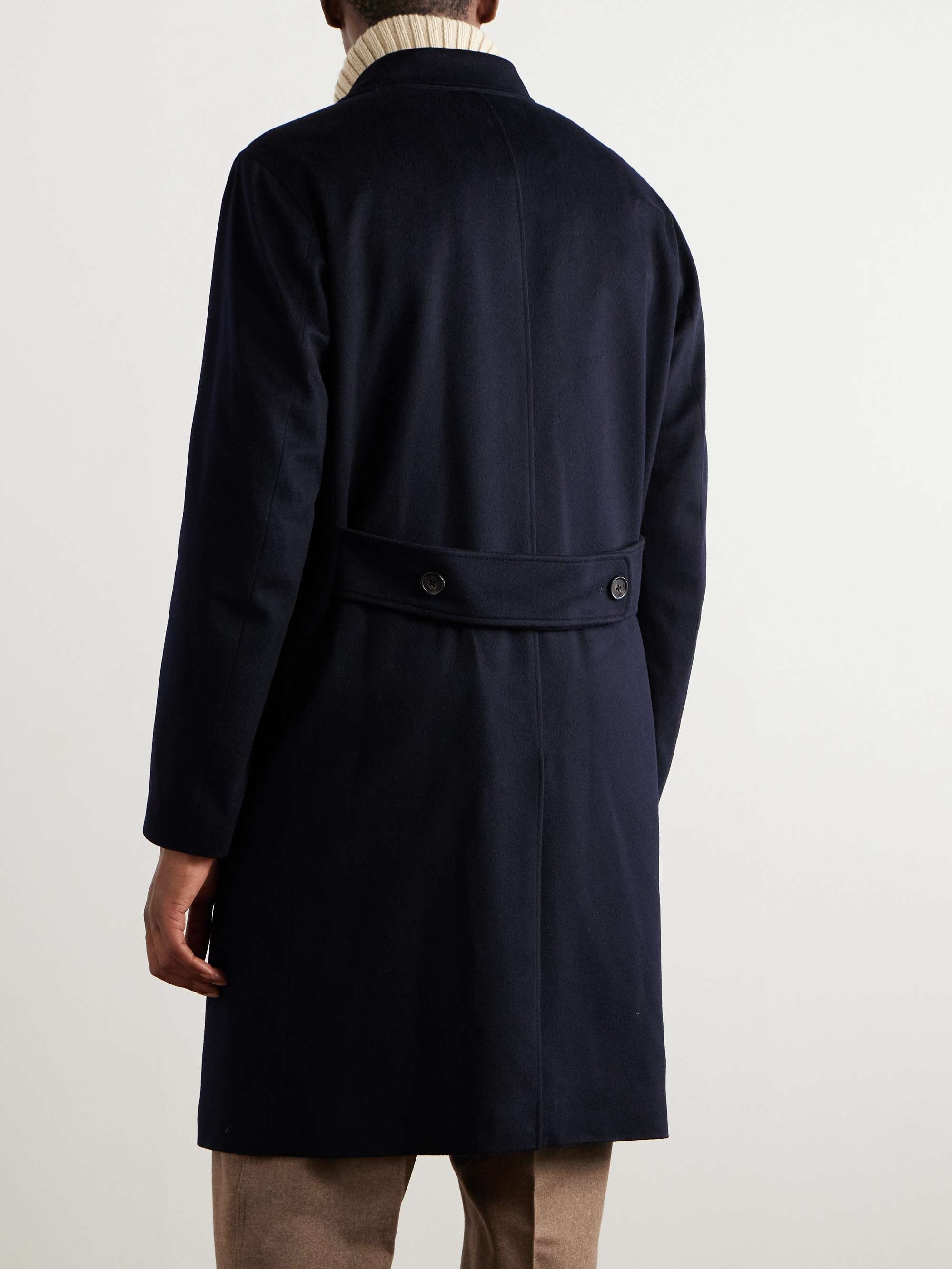 Winton Double-Breasted Cashmere Coat view