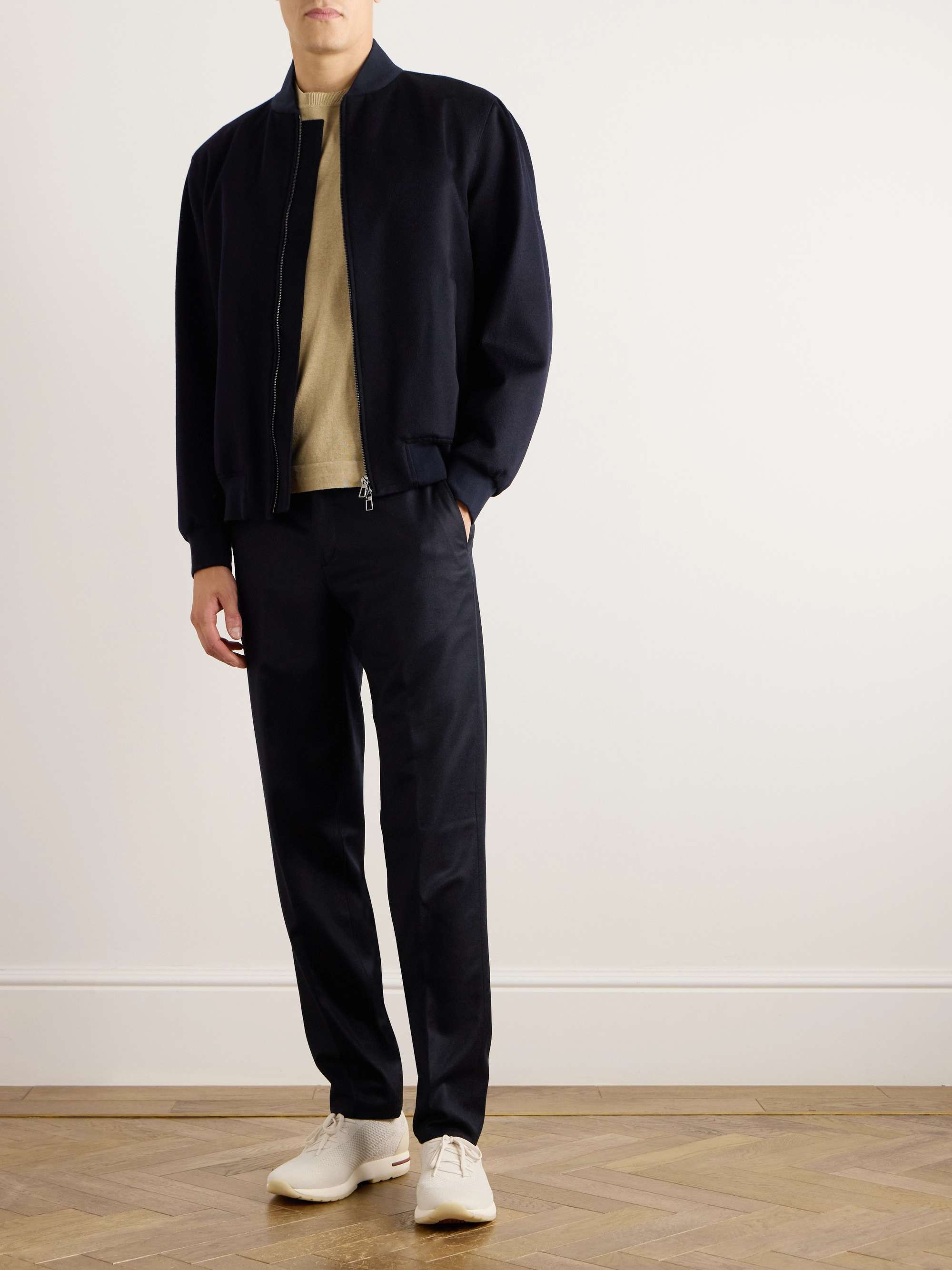 LP IVY Cashmere-Felt Bomber Jacket view