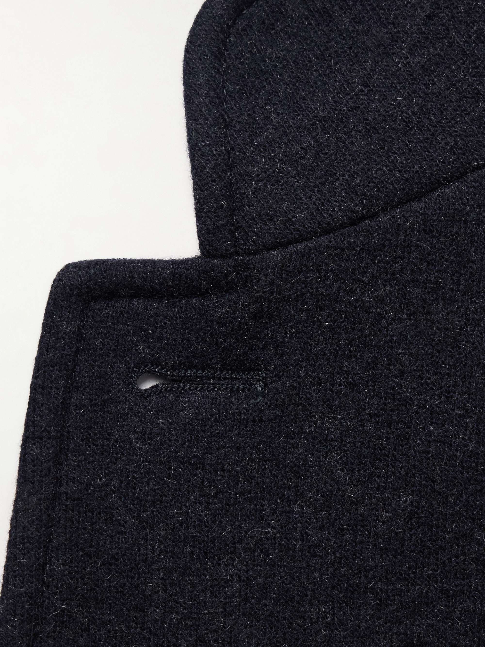 Spagna Unstructured Cashmere-Blend Jersey Suit Jacket view