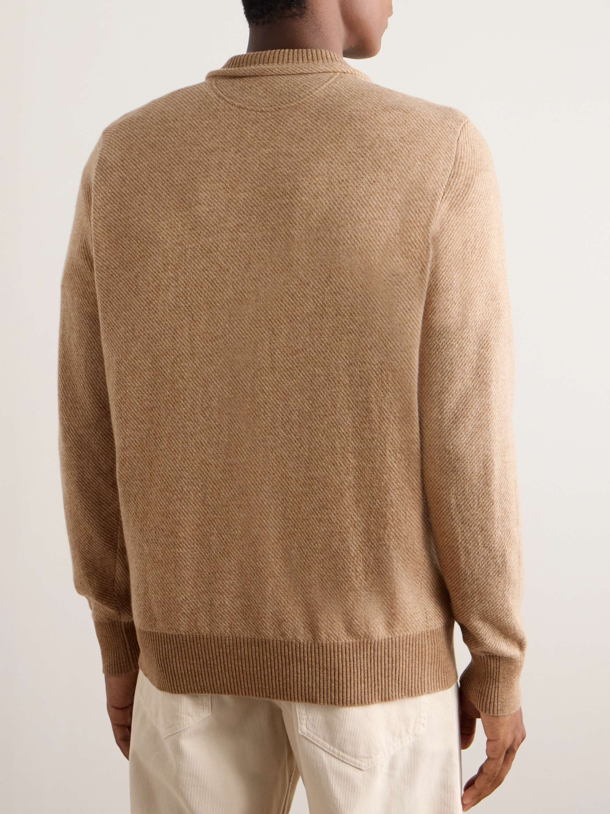 Cashmere Half-Zip Sweater view