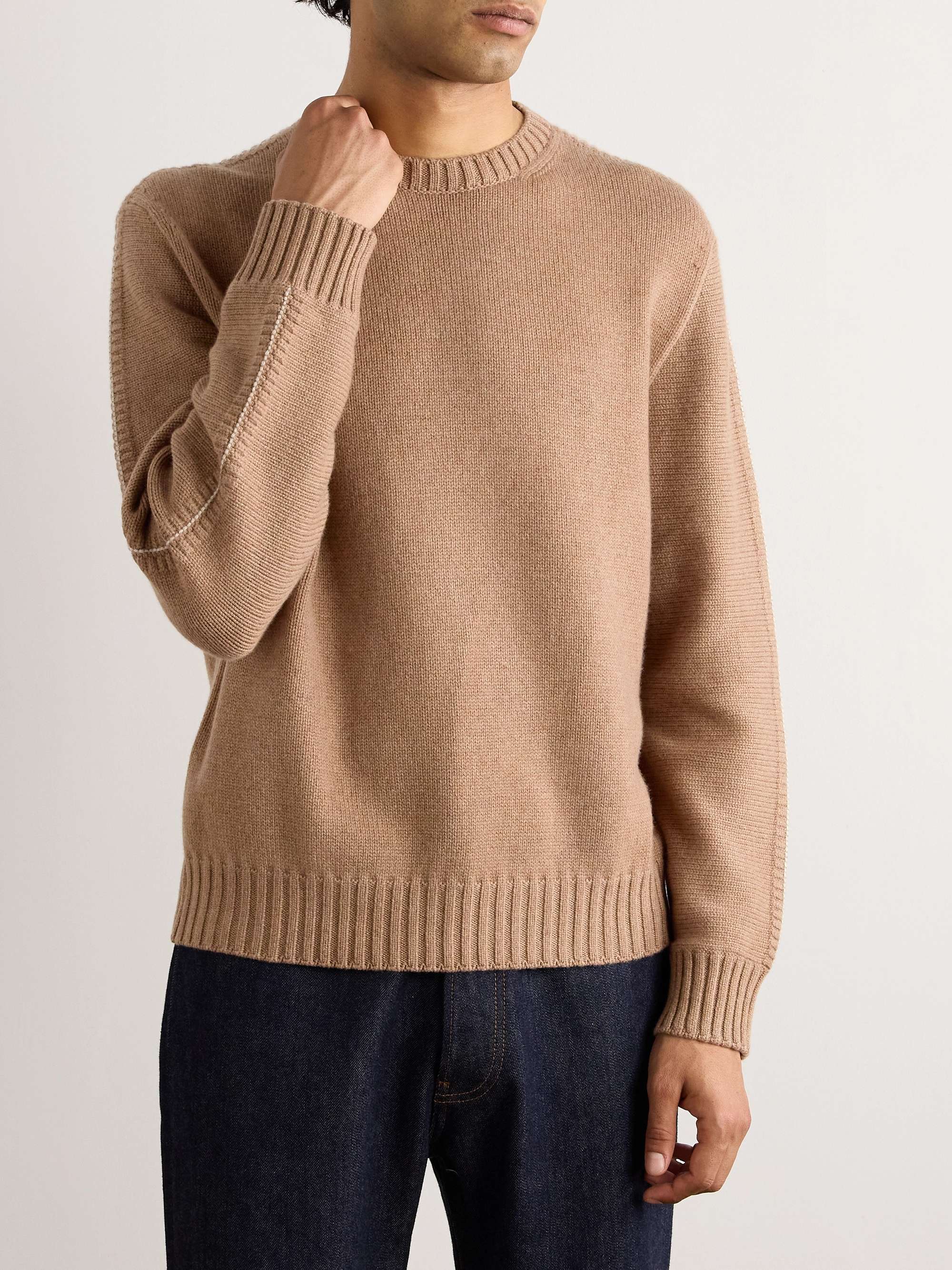 Birdseye Cashmere Sweater view