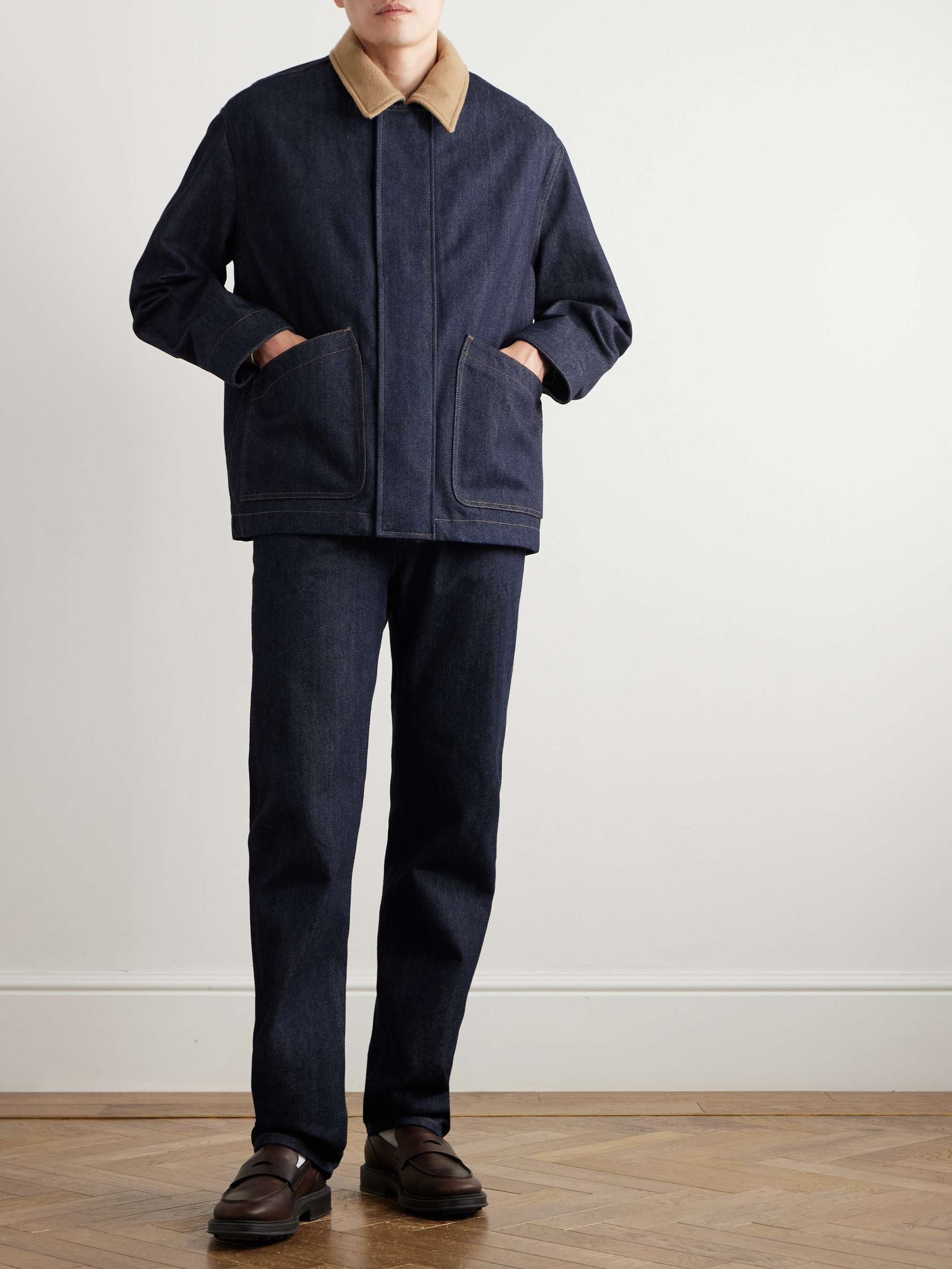 Tomoki CashDenim® Jacket with Detachable Gilet view