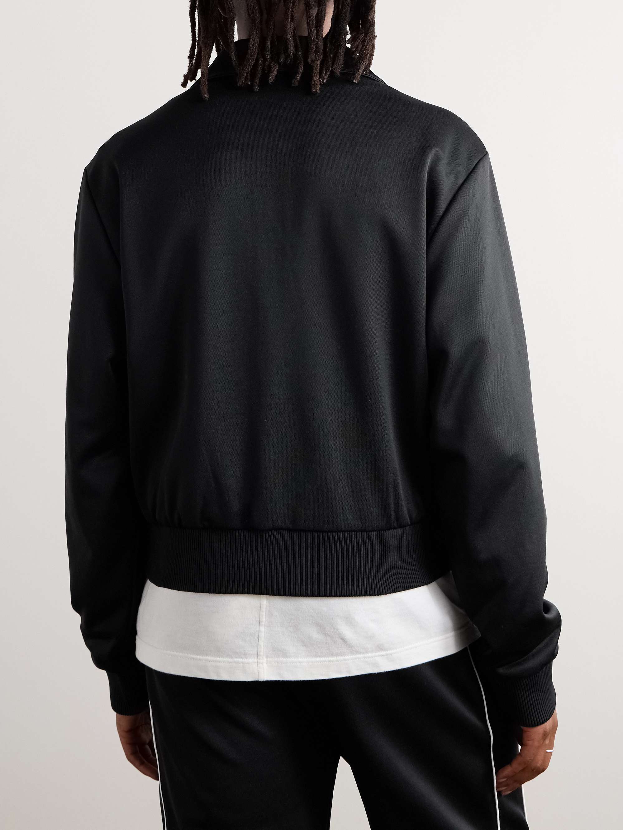 Logo-Appliquéd Jersey Track Jacket view
