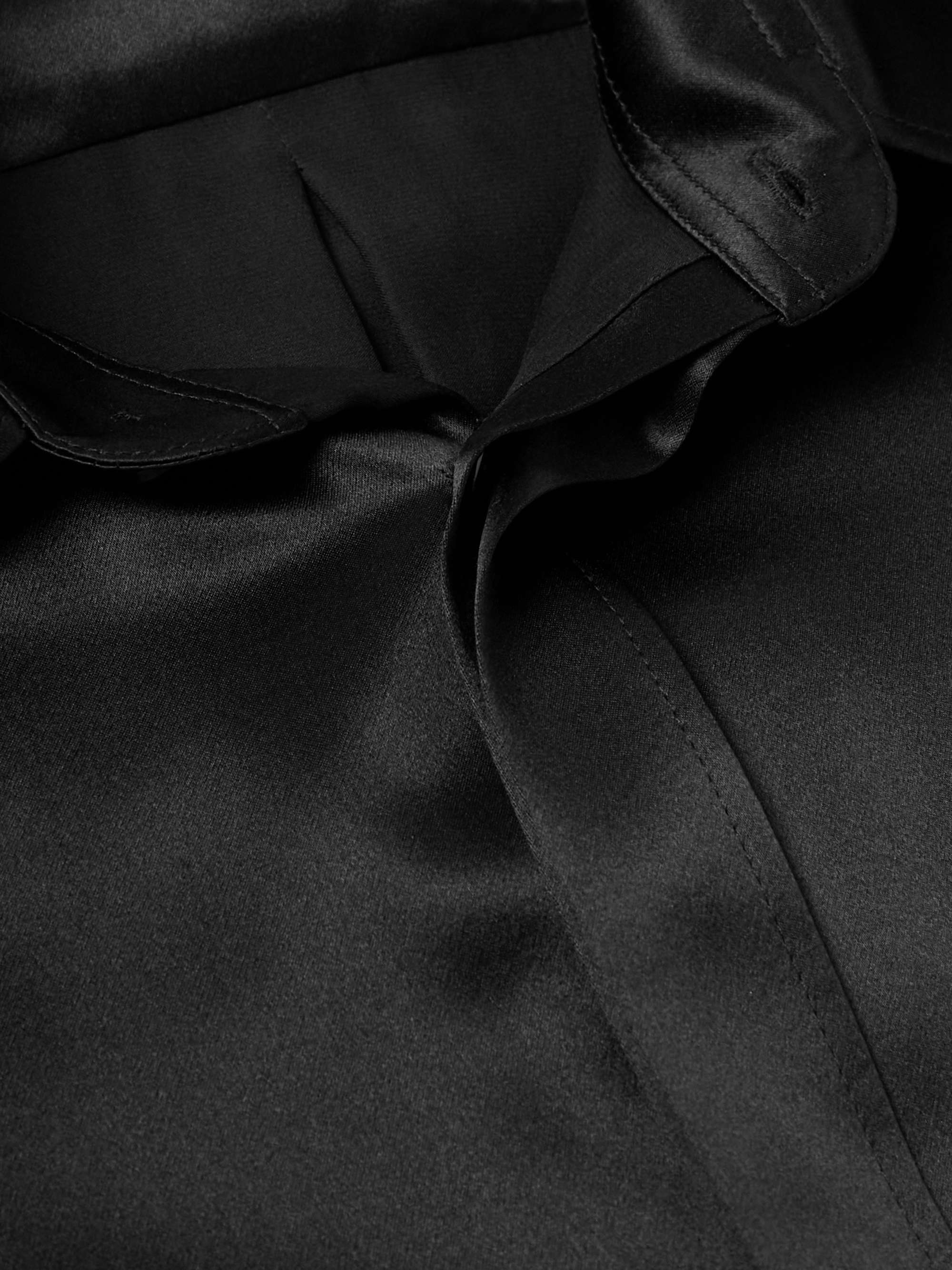 Martini Silk-Satin Shirt view