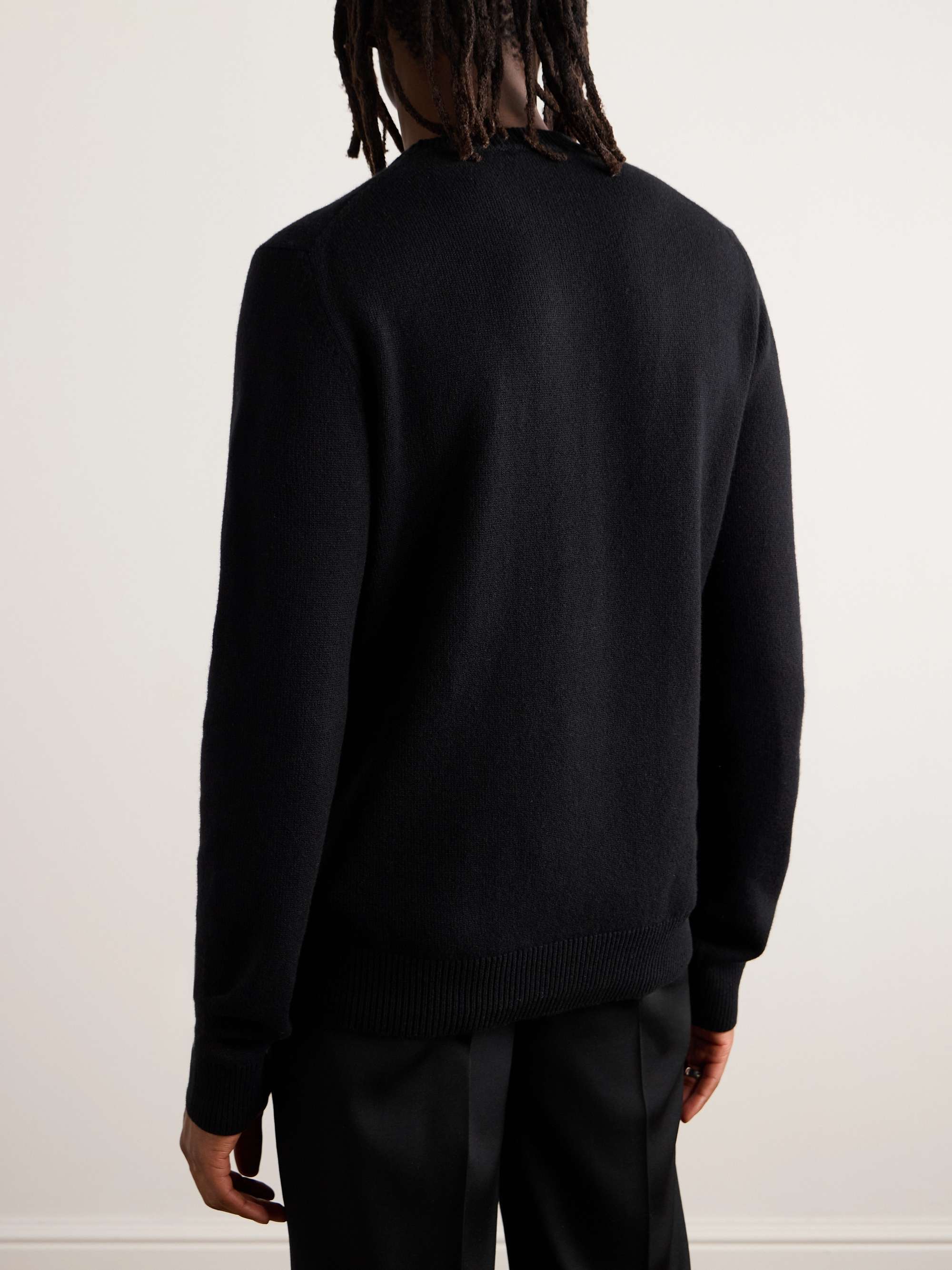 Logo-Appliquéd Wool Sweater view