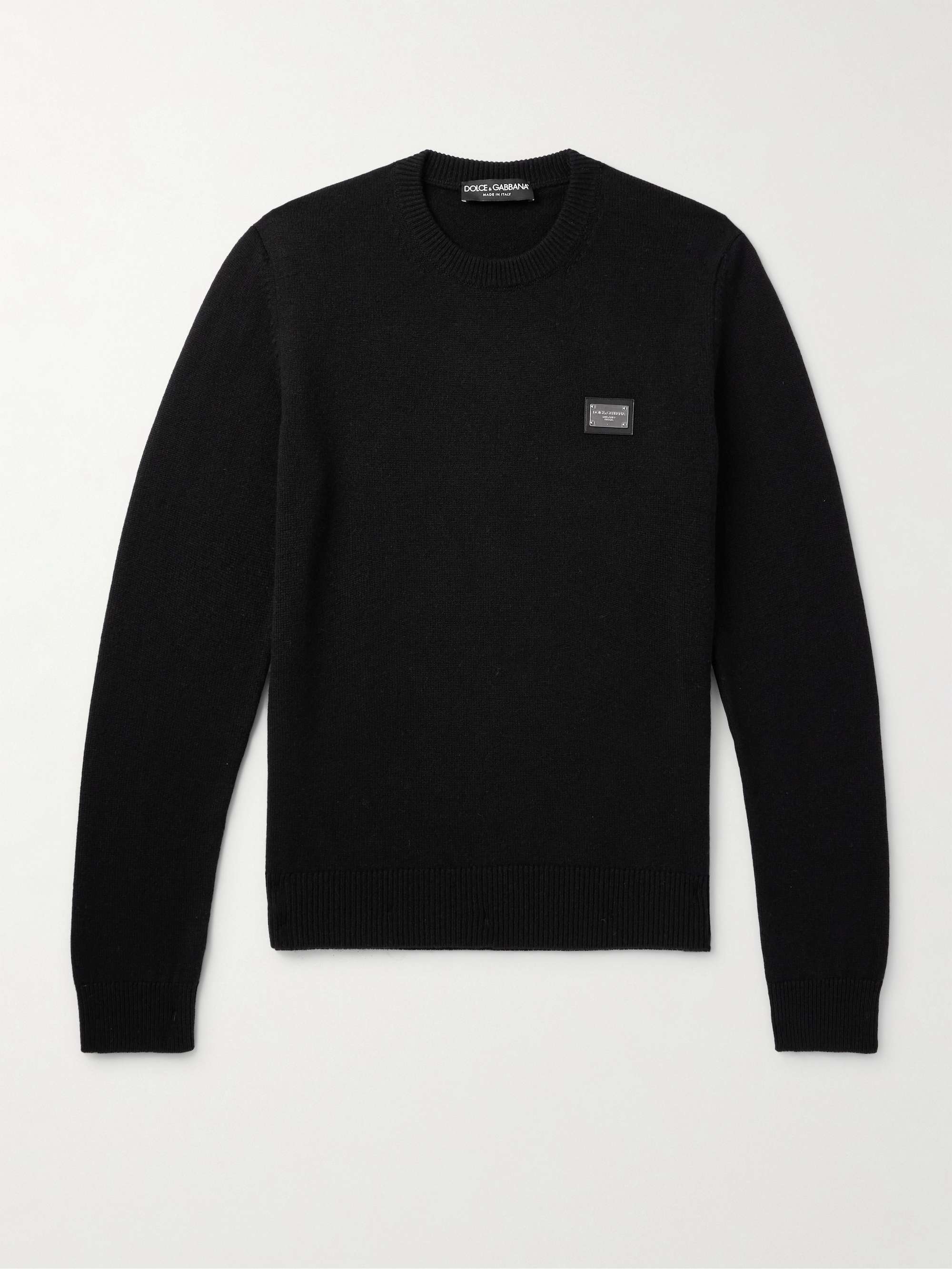 Logo-Appliquéd Wool Sweater view
