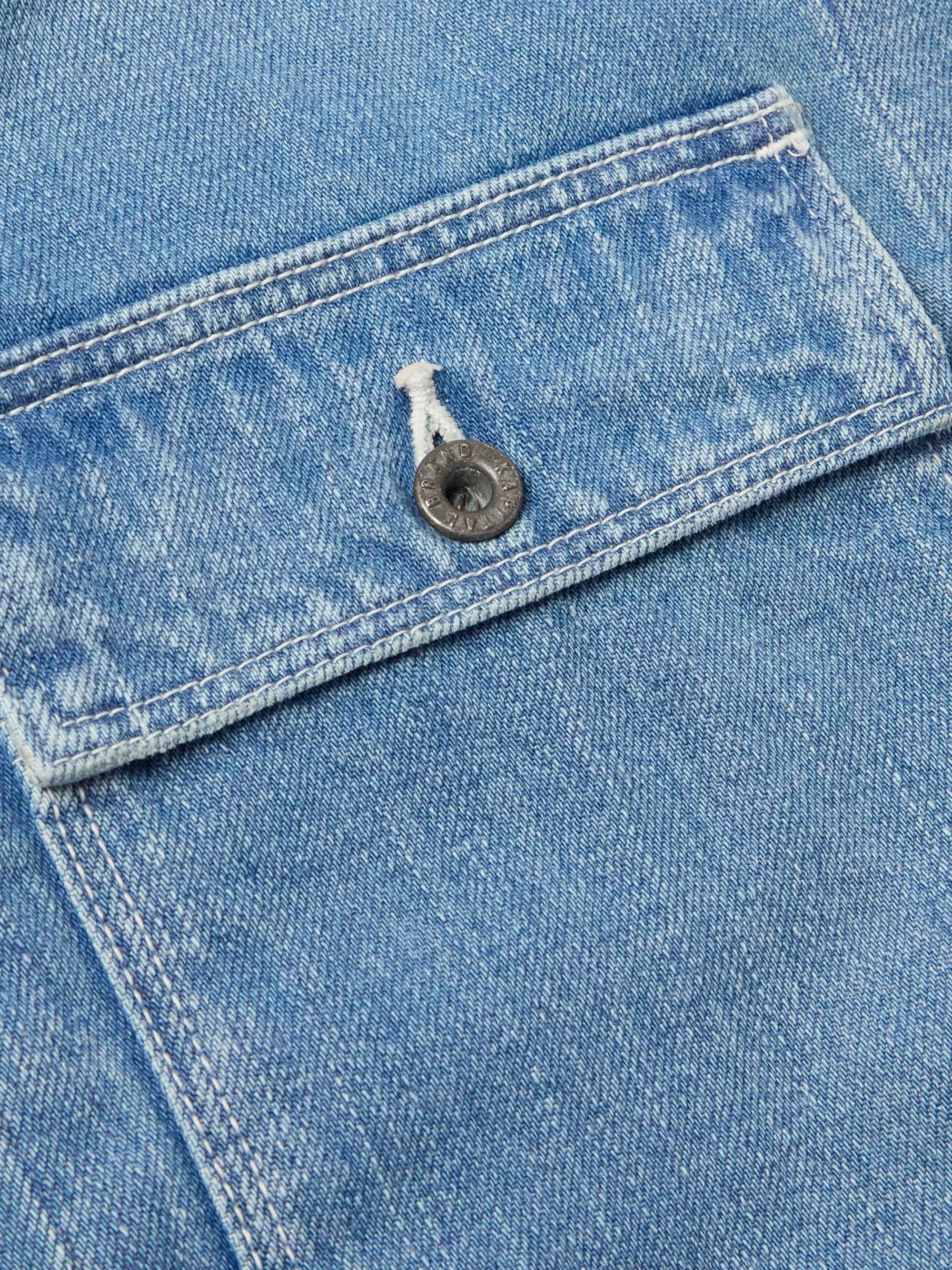 Cactus Panelled Denim Jacket view