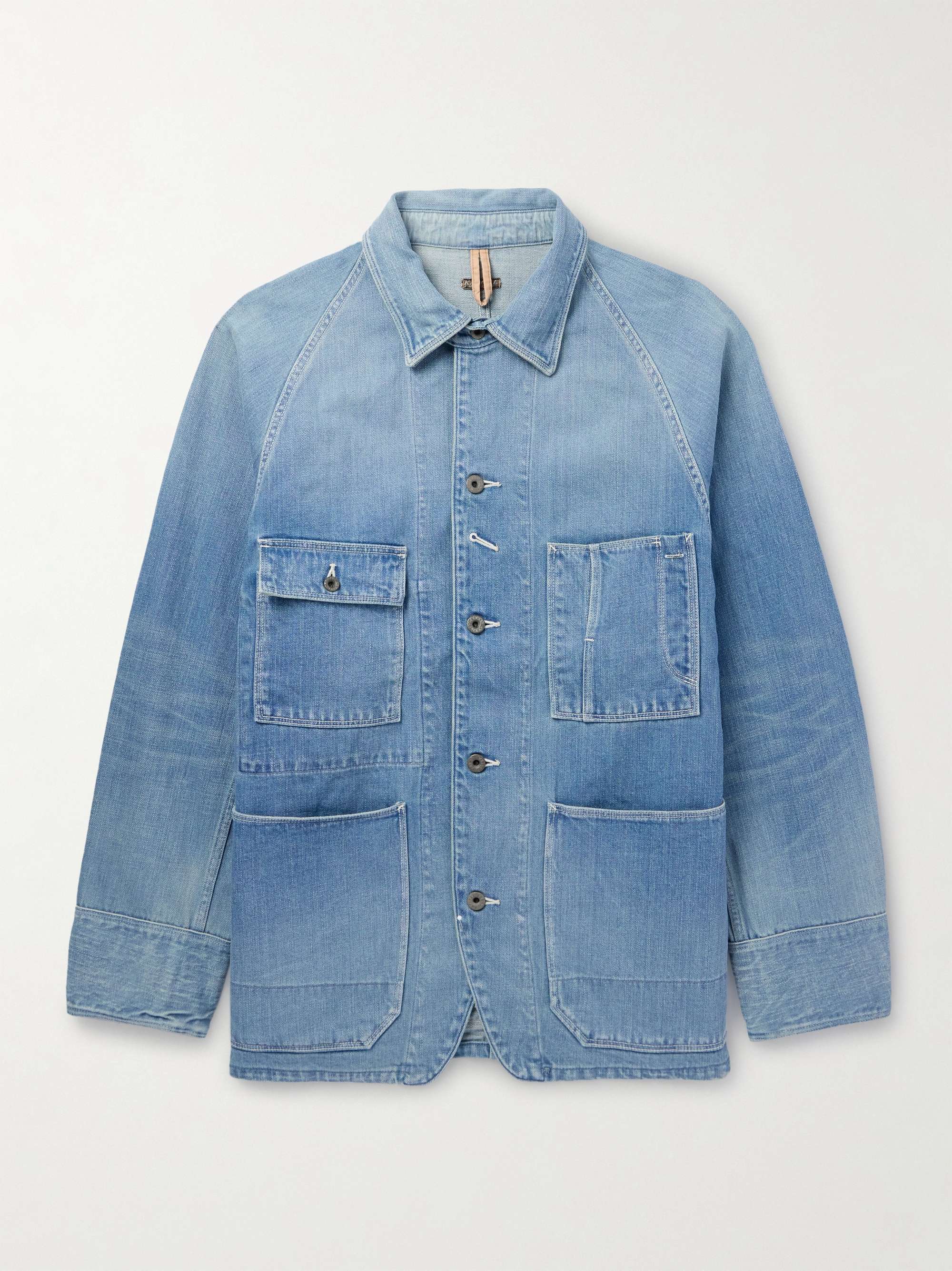 Cactus Panelled Denim Jacket view
