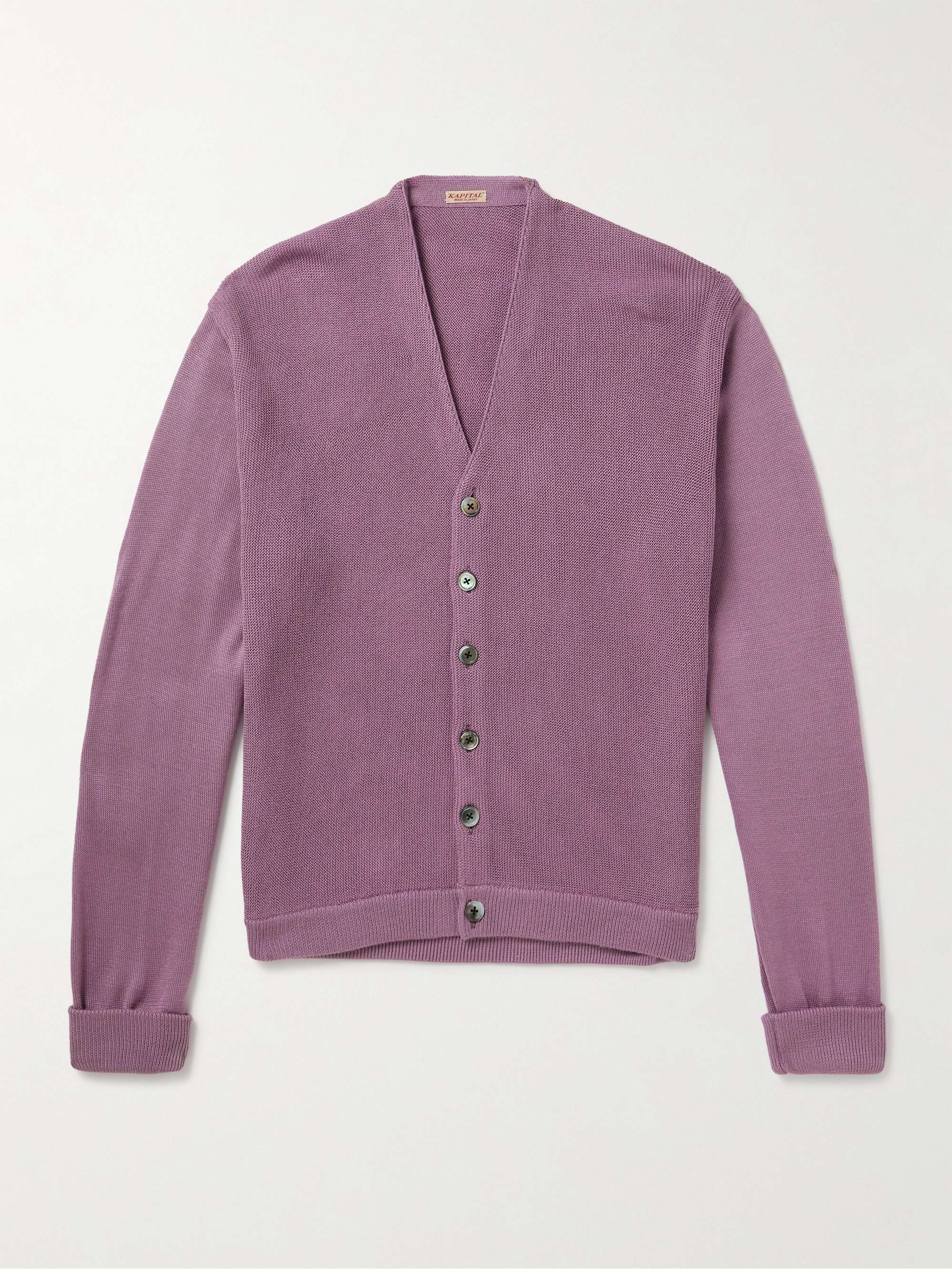 Intarsia-Knit Cardigan view