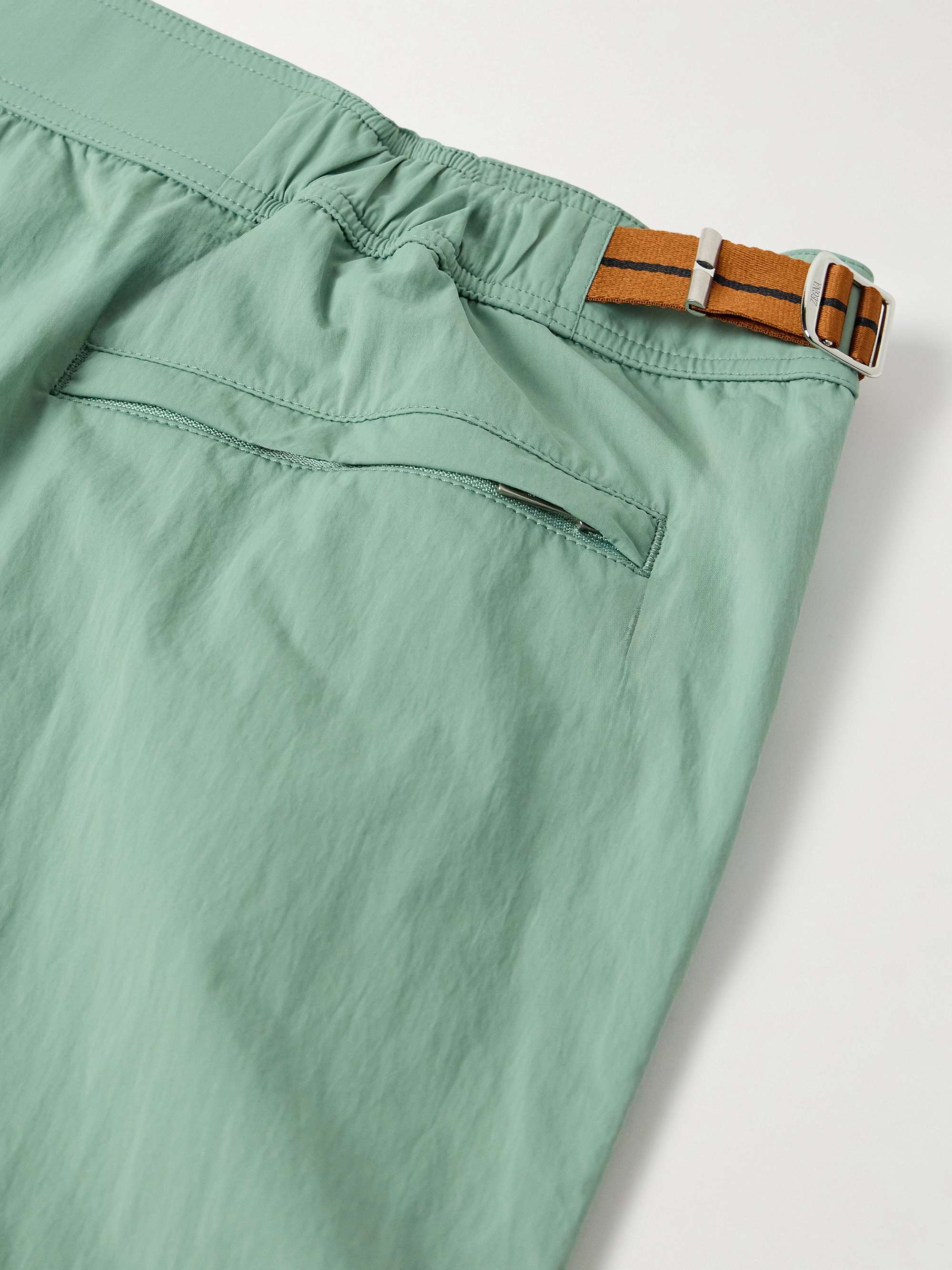 Straight-Leg Mid-Length Swim Shorts view