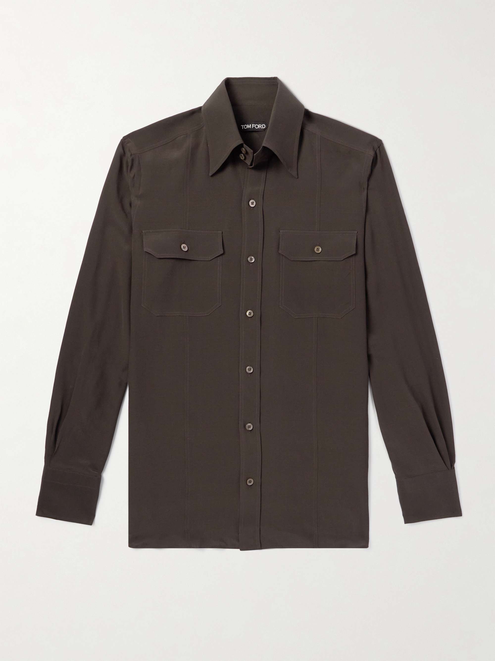 Silk Crepe de Chine Shirt view