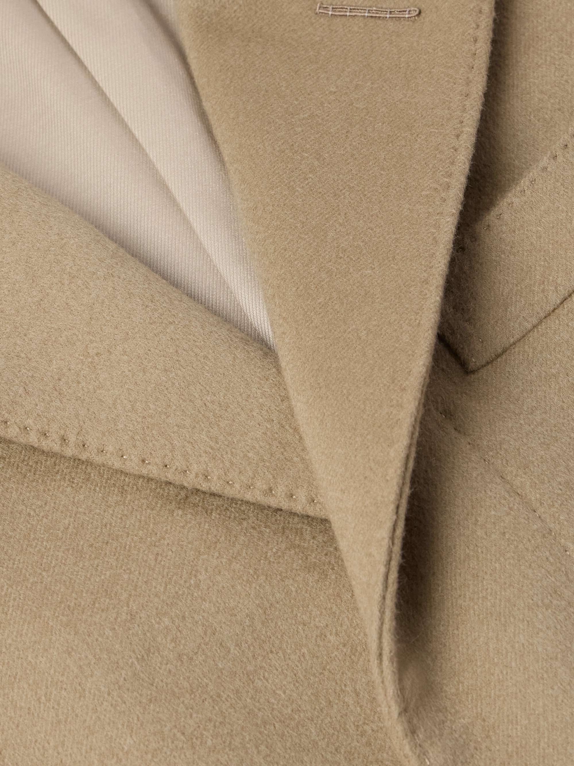 Brushed Wool and Cashmere-Blend Coat view