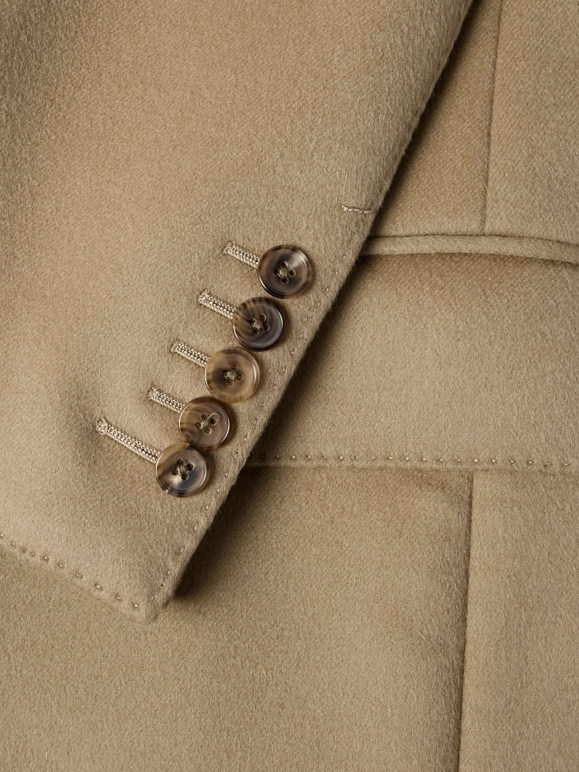 Brushed Wool and Cashmere-Blend Coat view