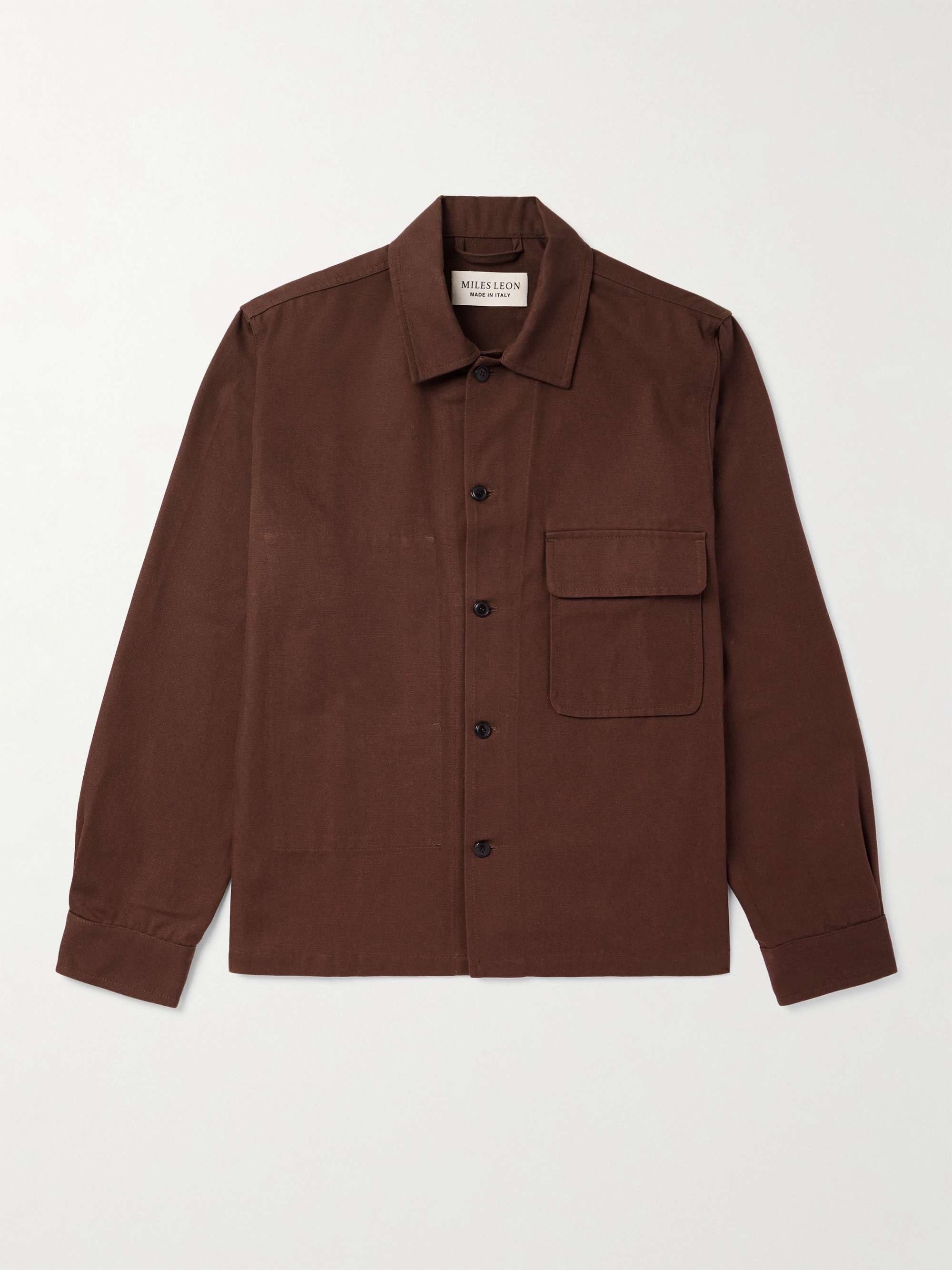 Garden Cotton-Canvas Shirt Jacket view
