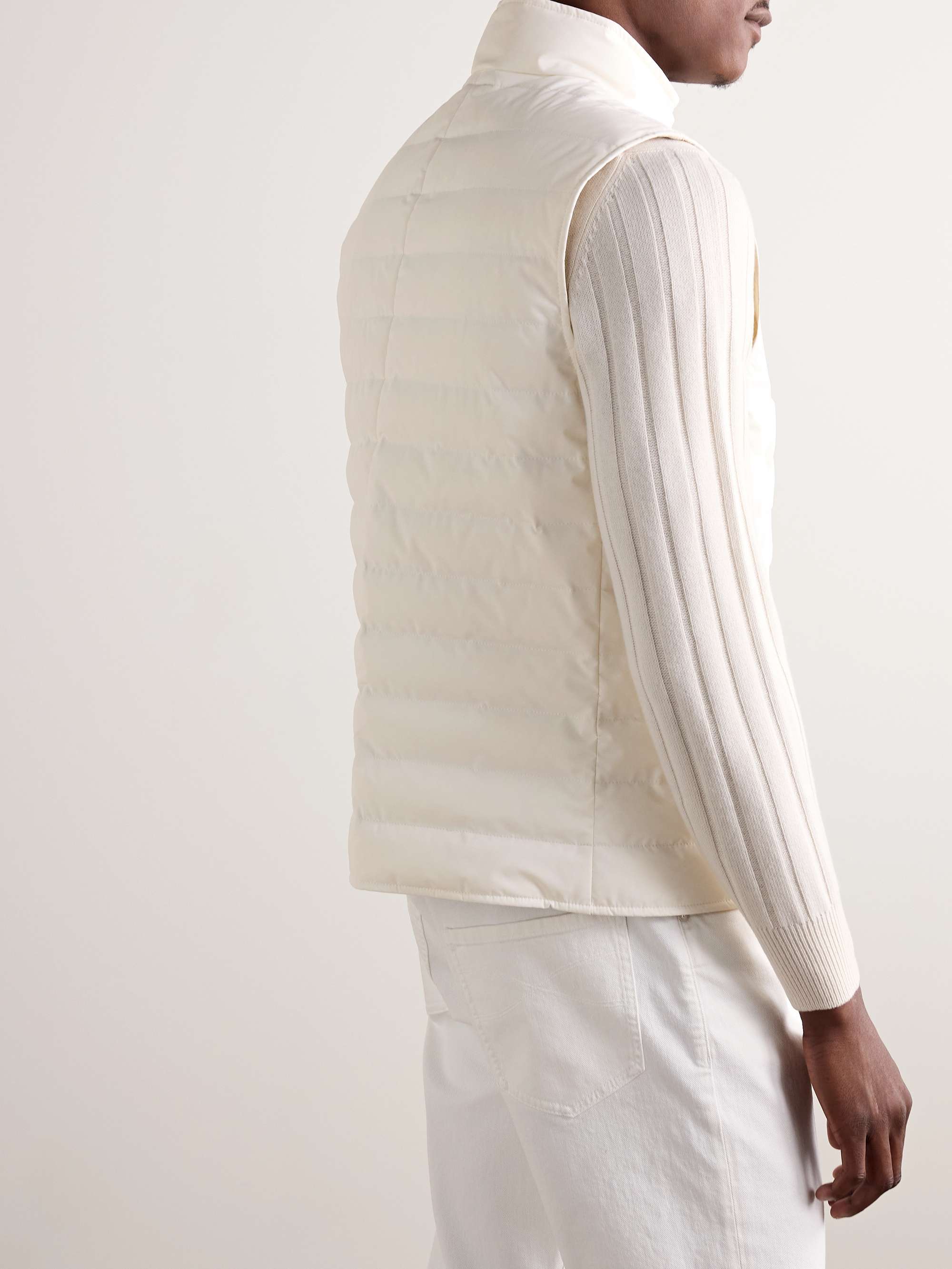 Quilted Padded Shell Down Gilet view