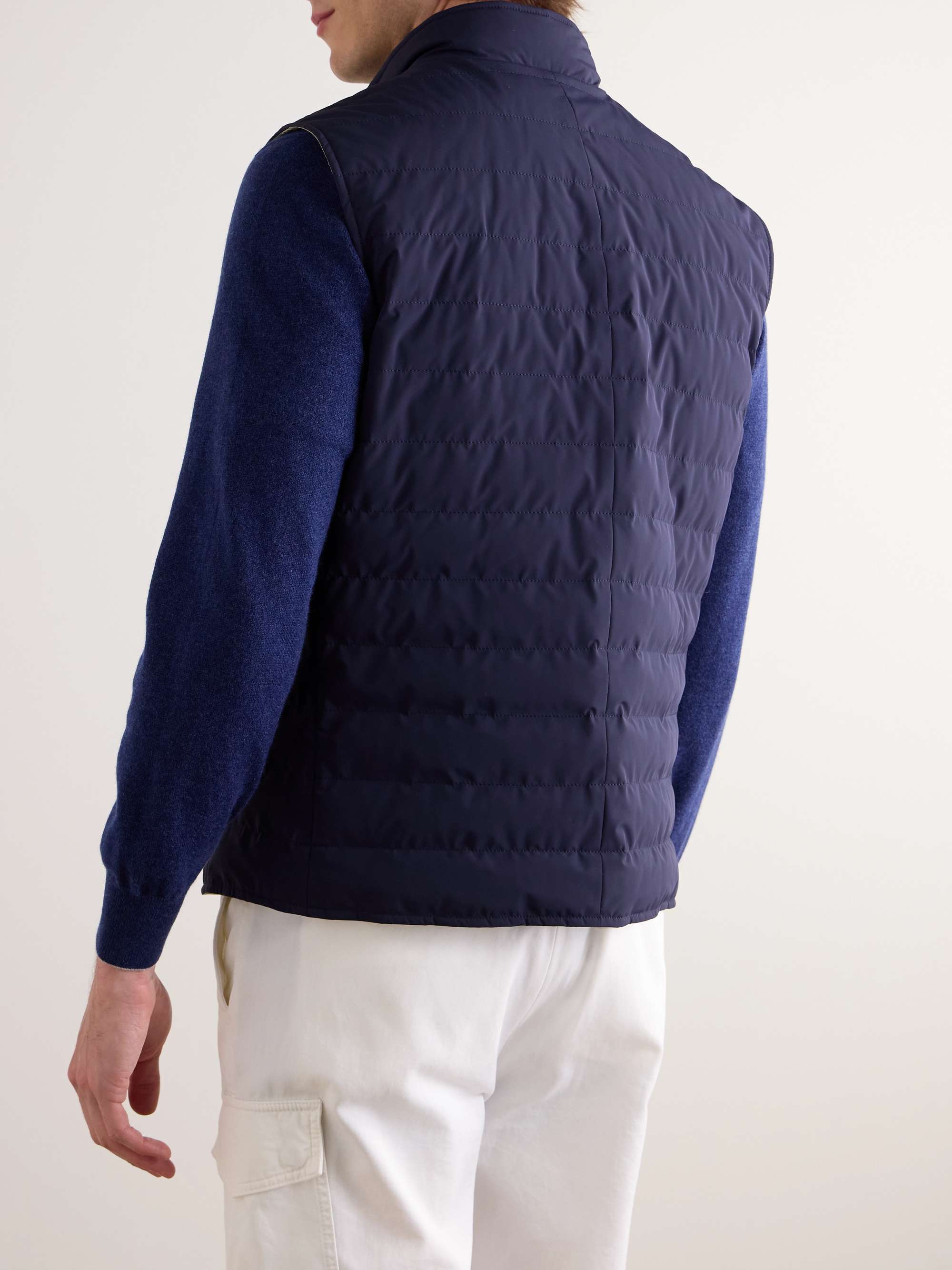 Quilted Shell Down Gilet view