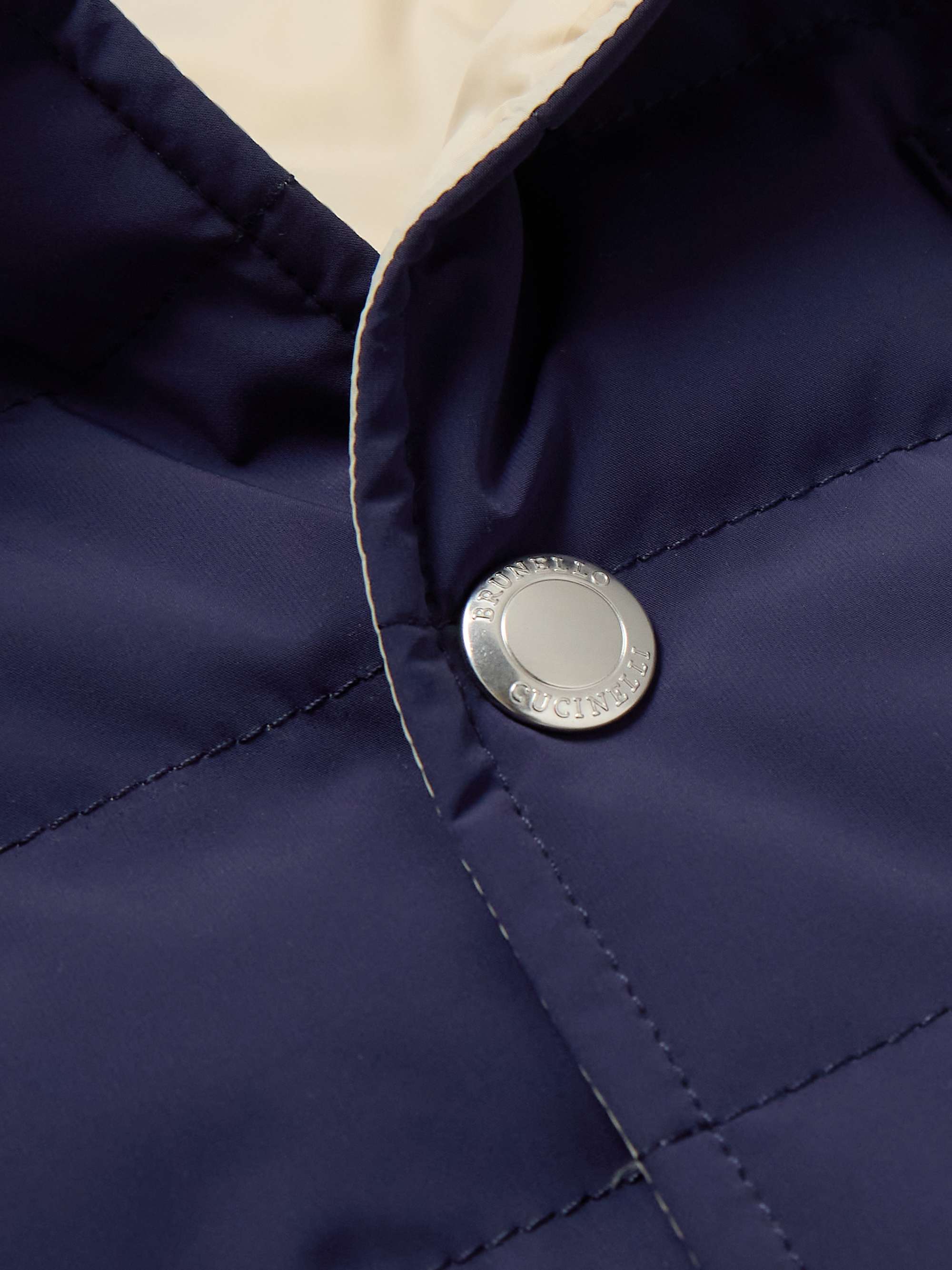 Quilted Shell Down Gilet view