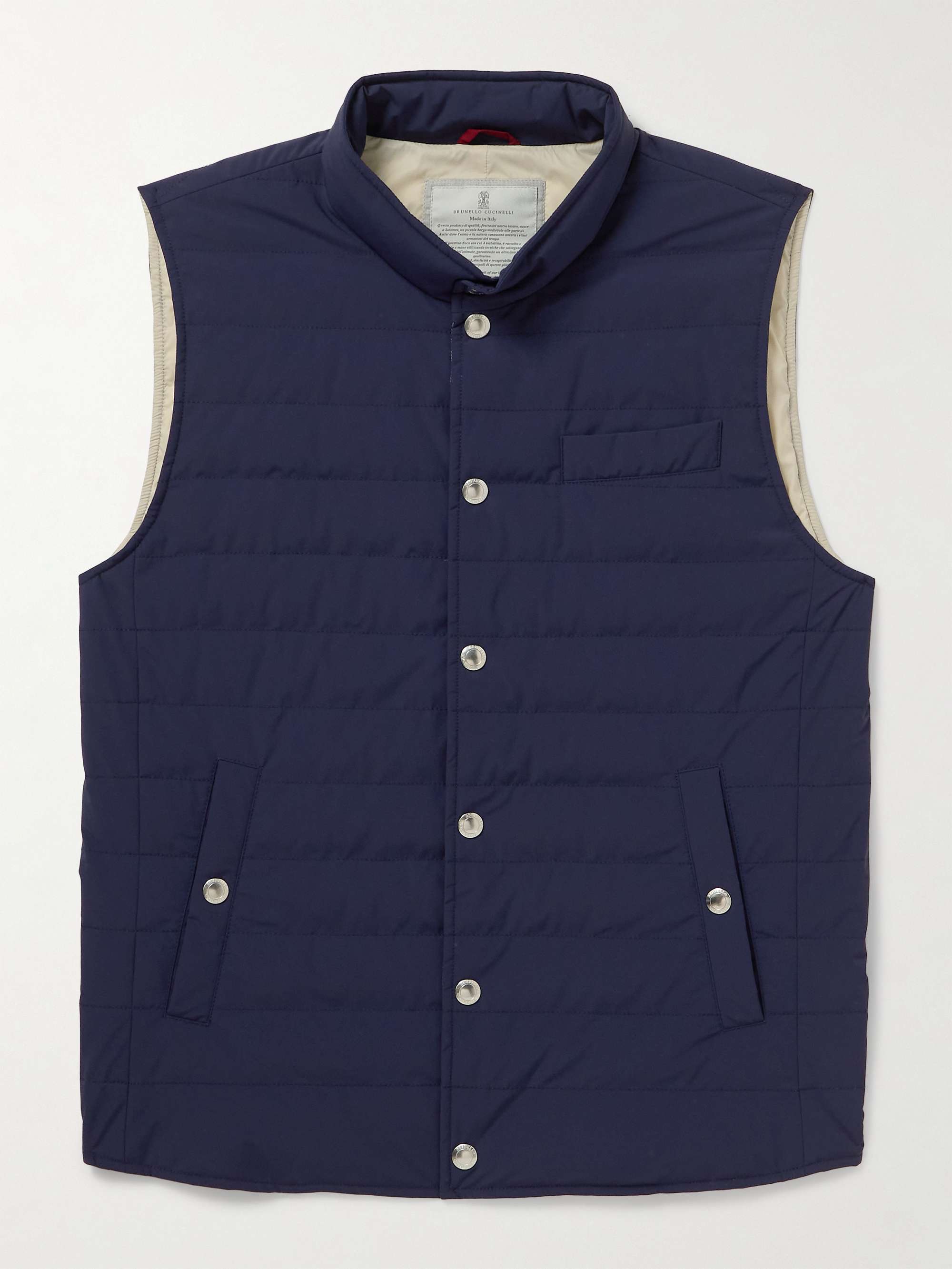 Quilted Shell Down Gilet view