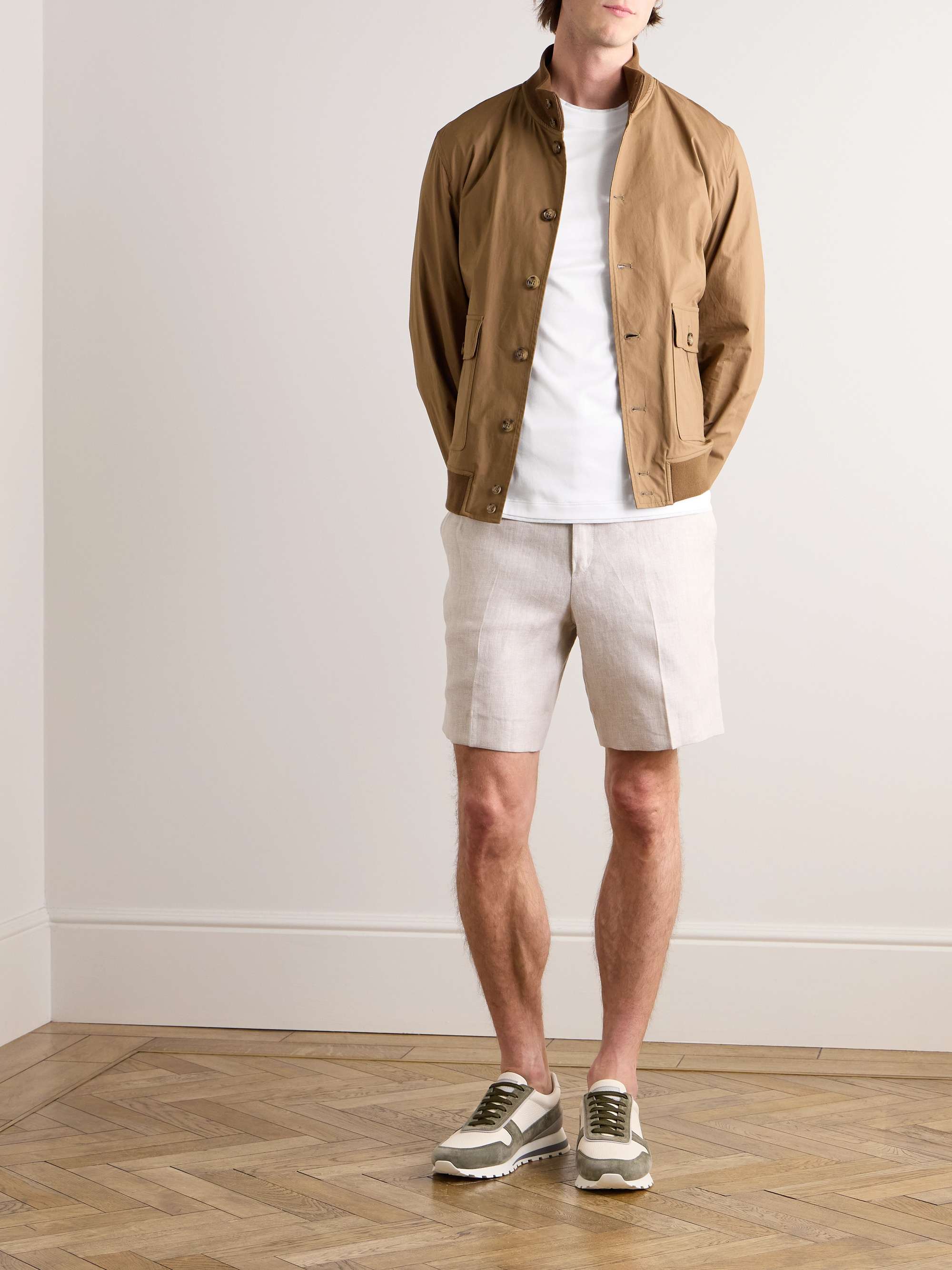 Layered Cotton-Jersey T-Shirt view