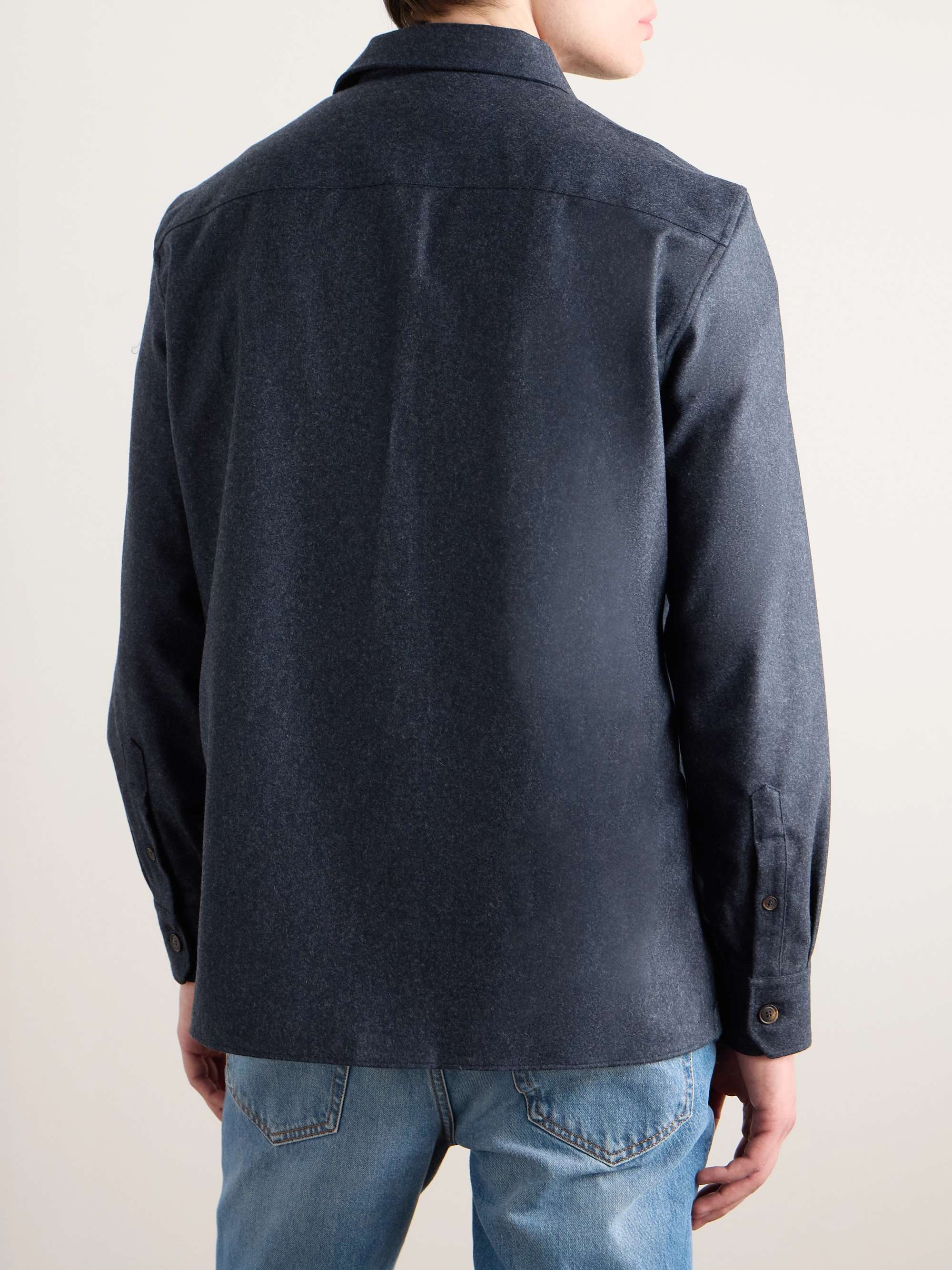 Brushed Wool Overshirt view