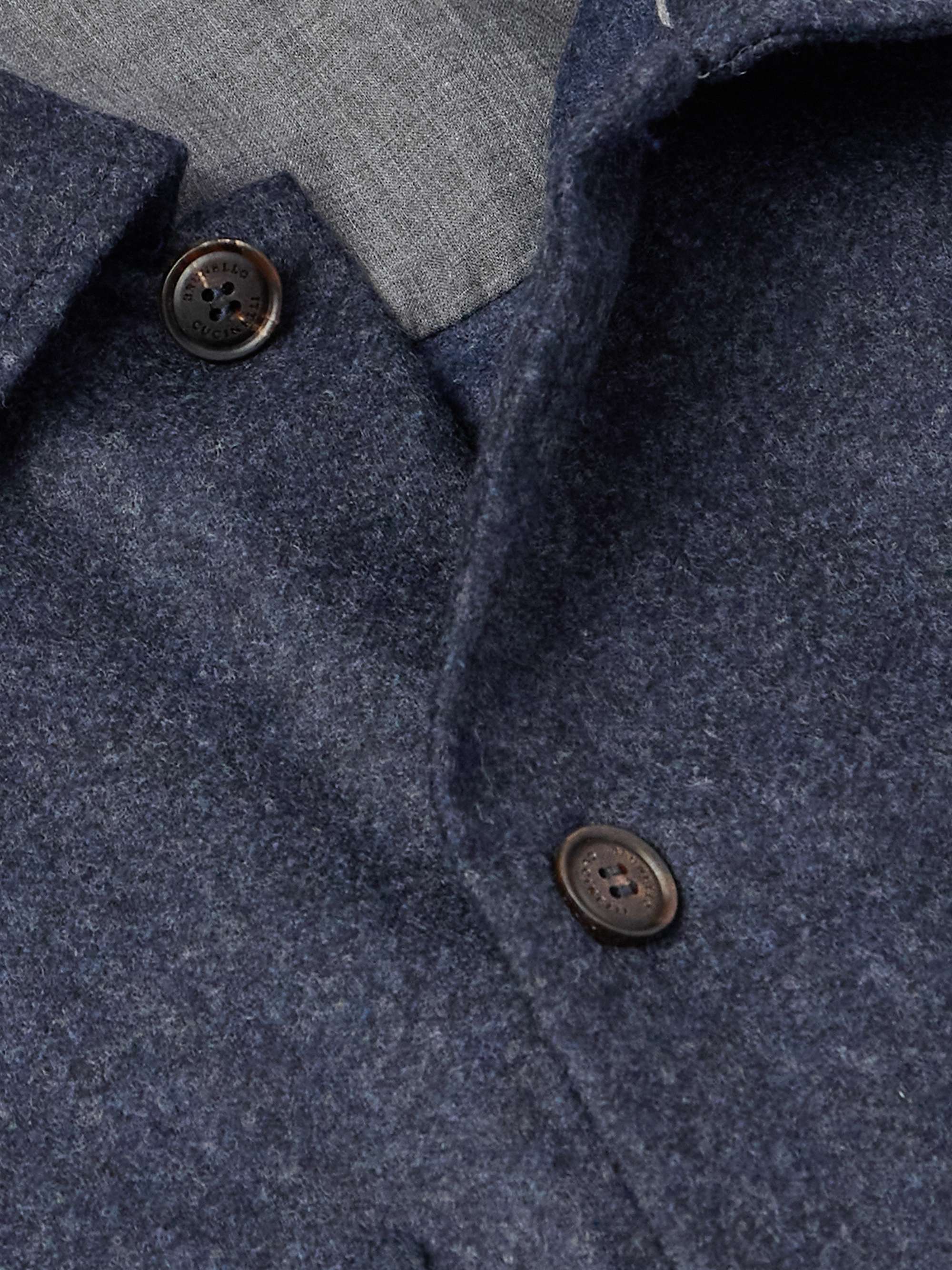 Brushed Wool Overshirt view