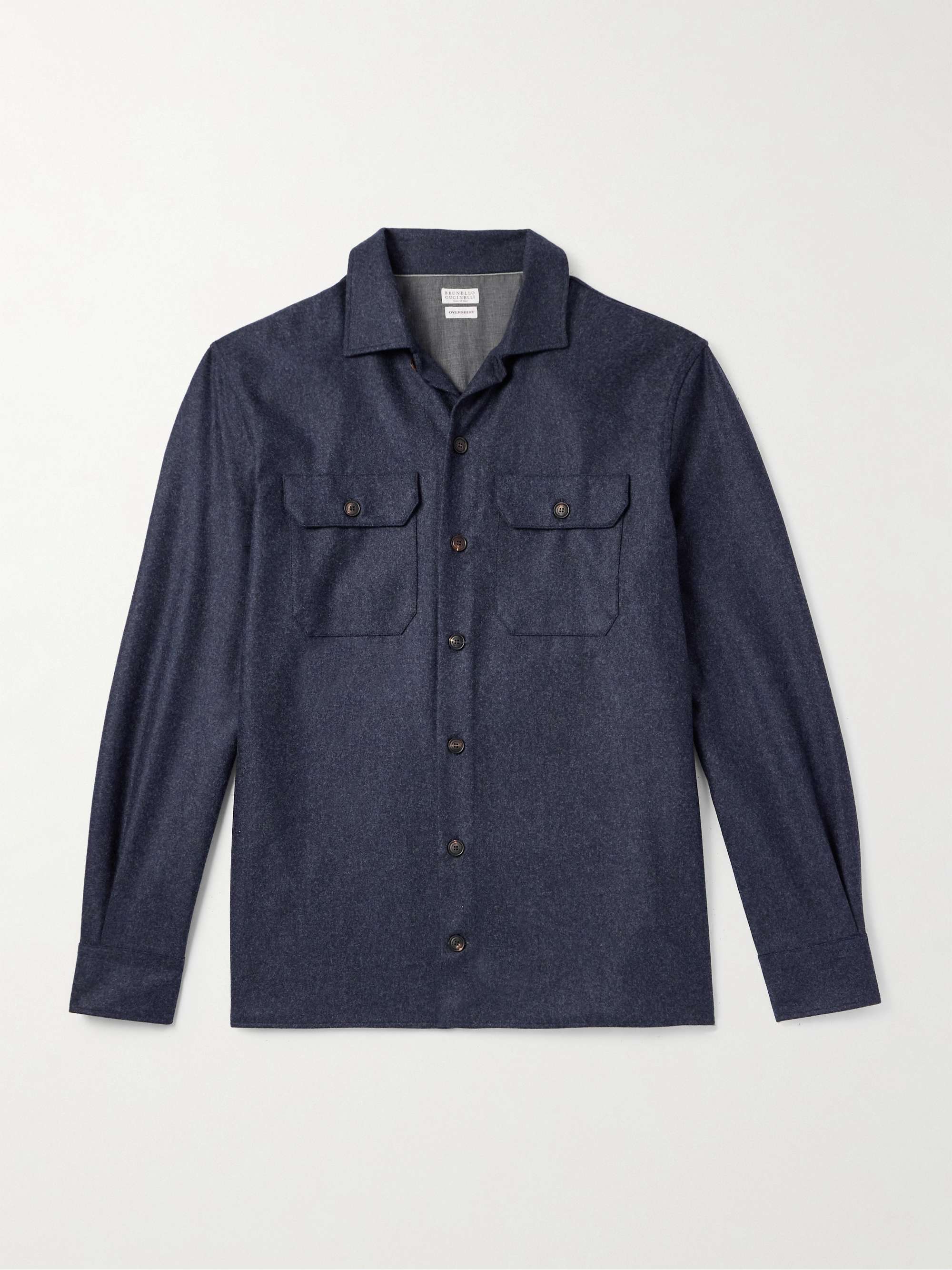 Brushed Wool Overshirt view