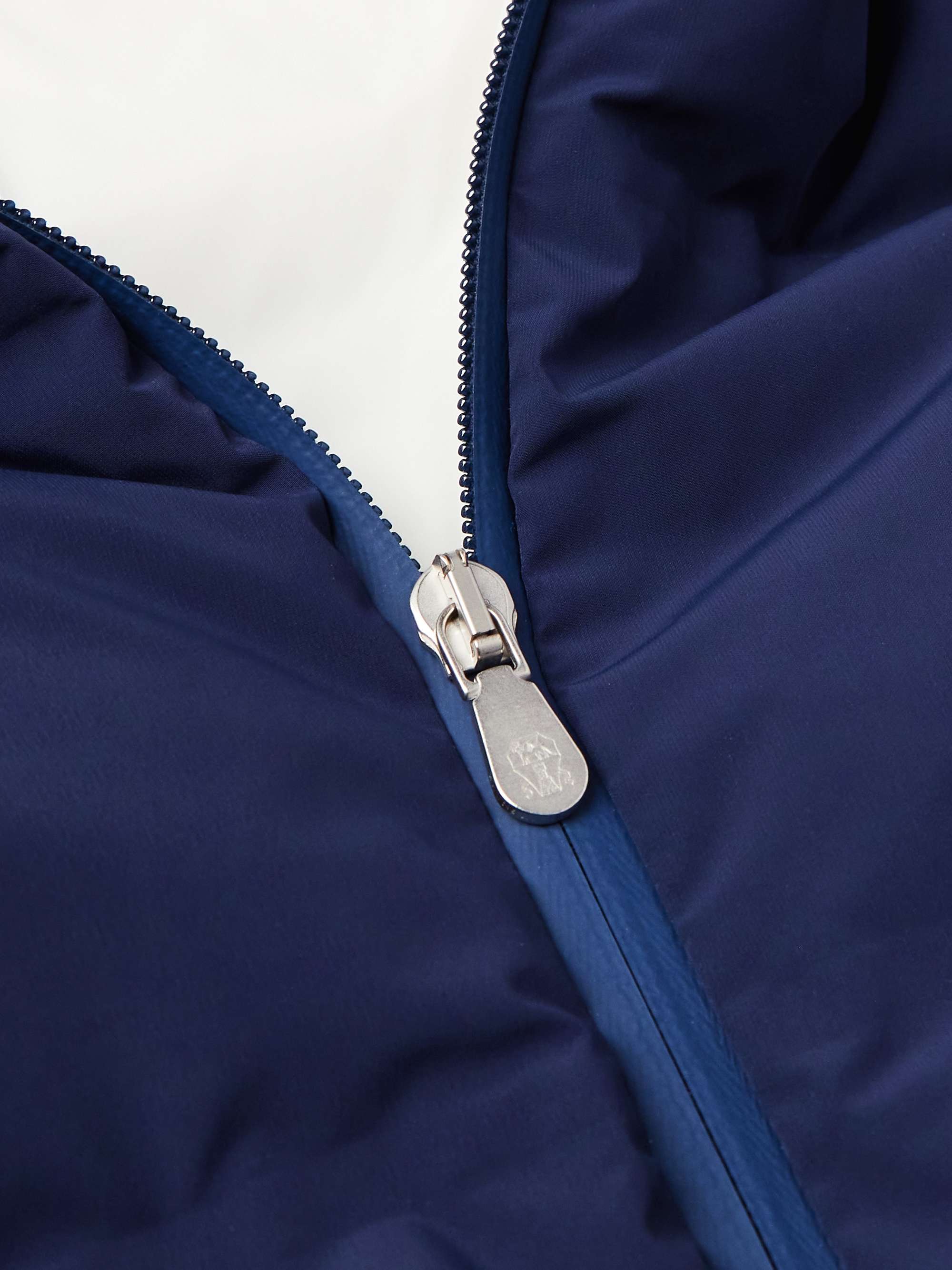 Quilted Padded Hooded Shell Down Jacket view