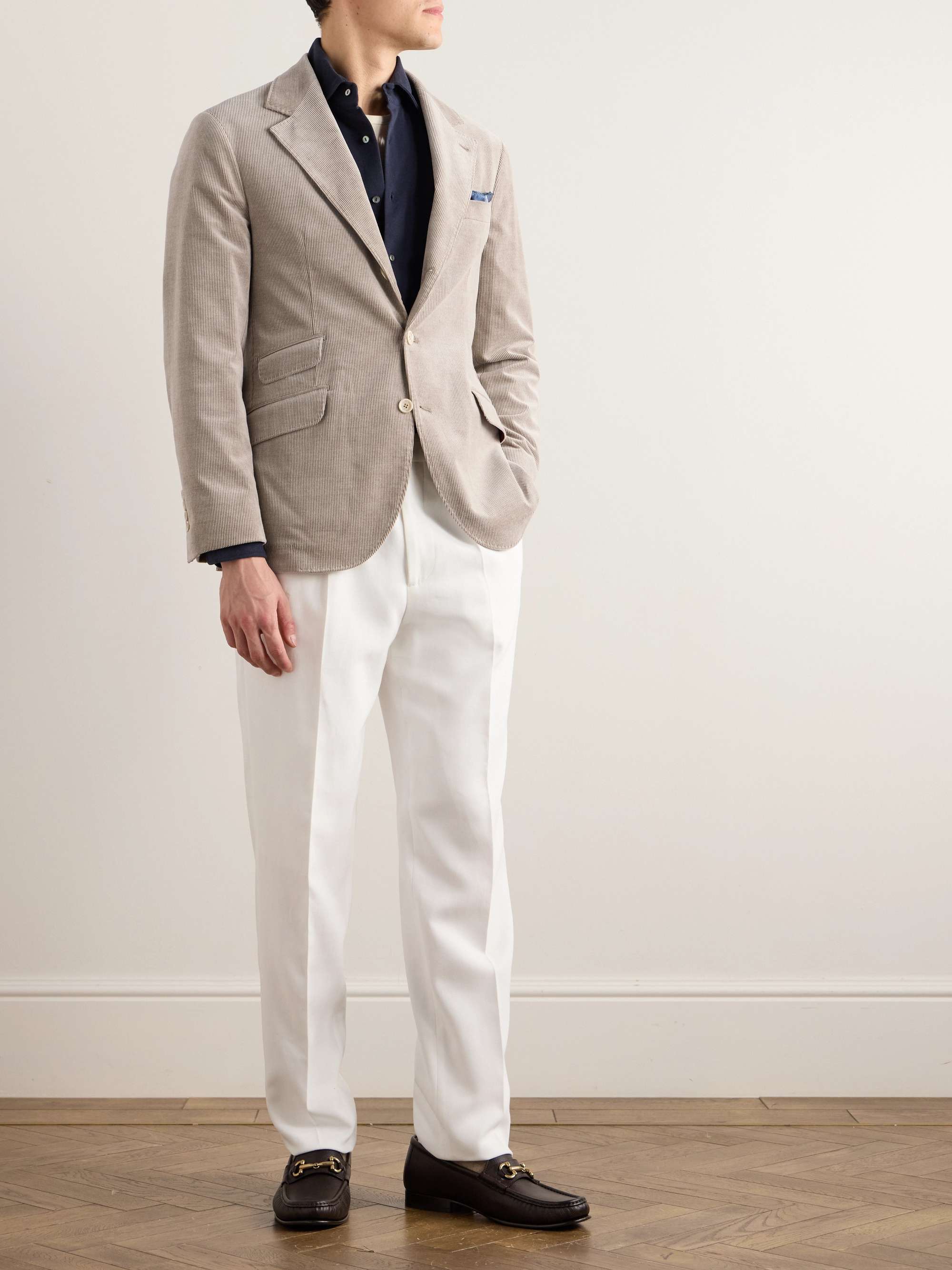 Cotton-Blend Corduroy Suit Jacket view