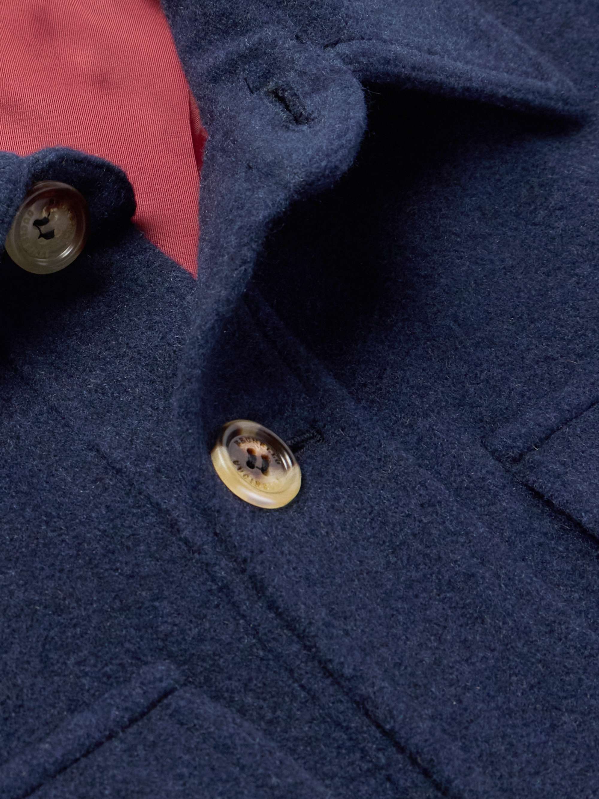 Cashmere-Felt Overshirt view