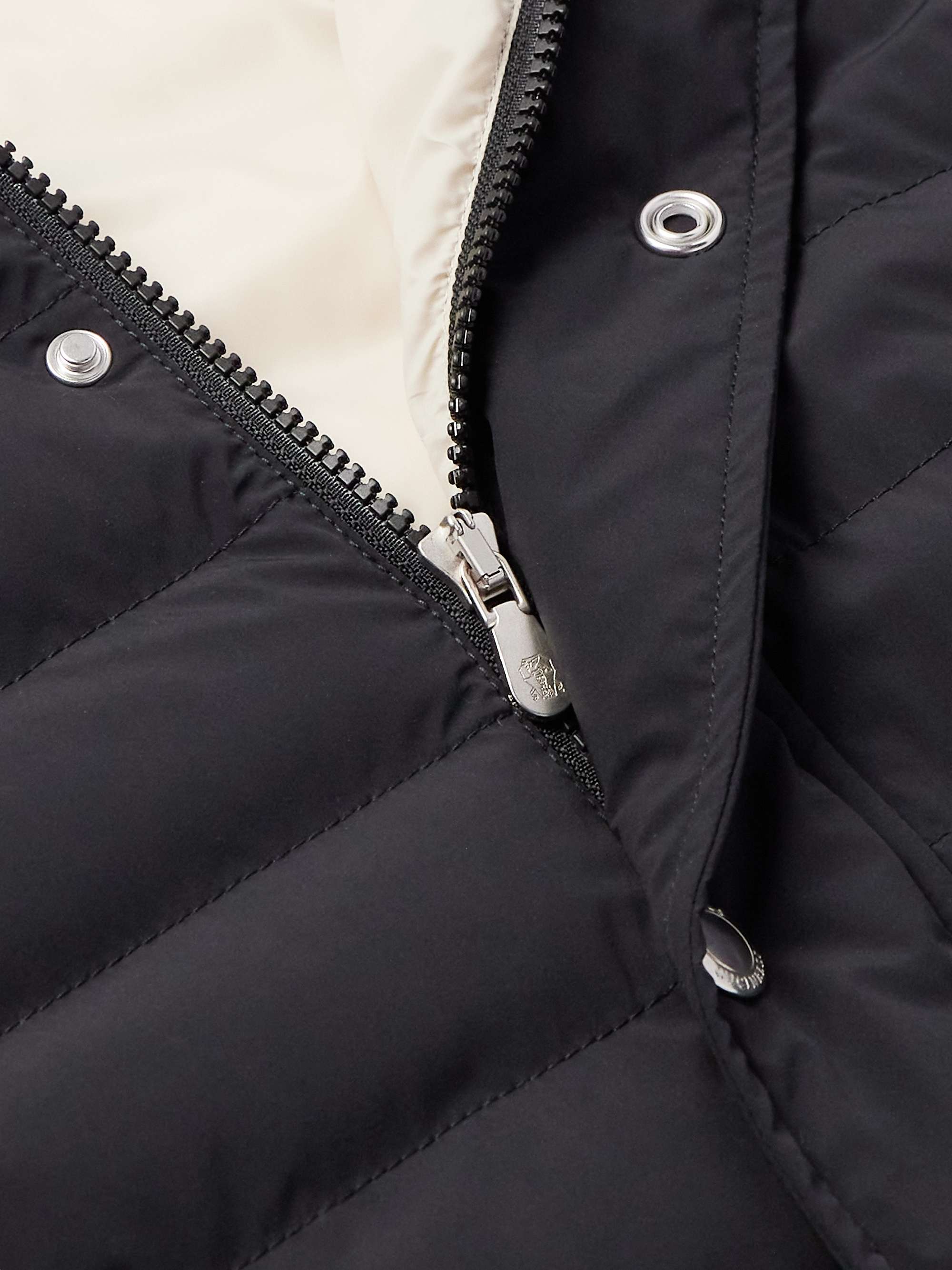 Quilted Shell Down Shirt Jacket view