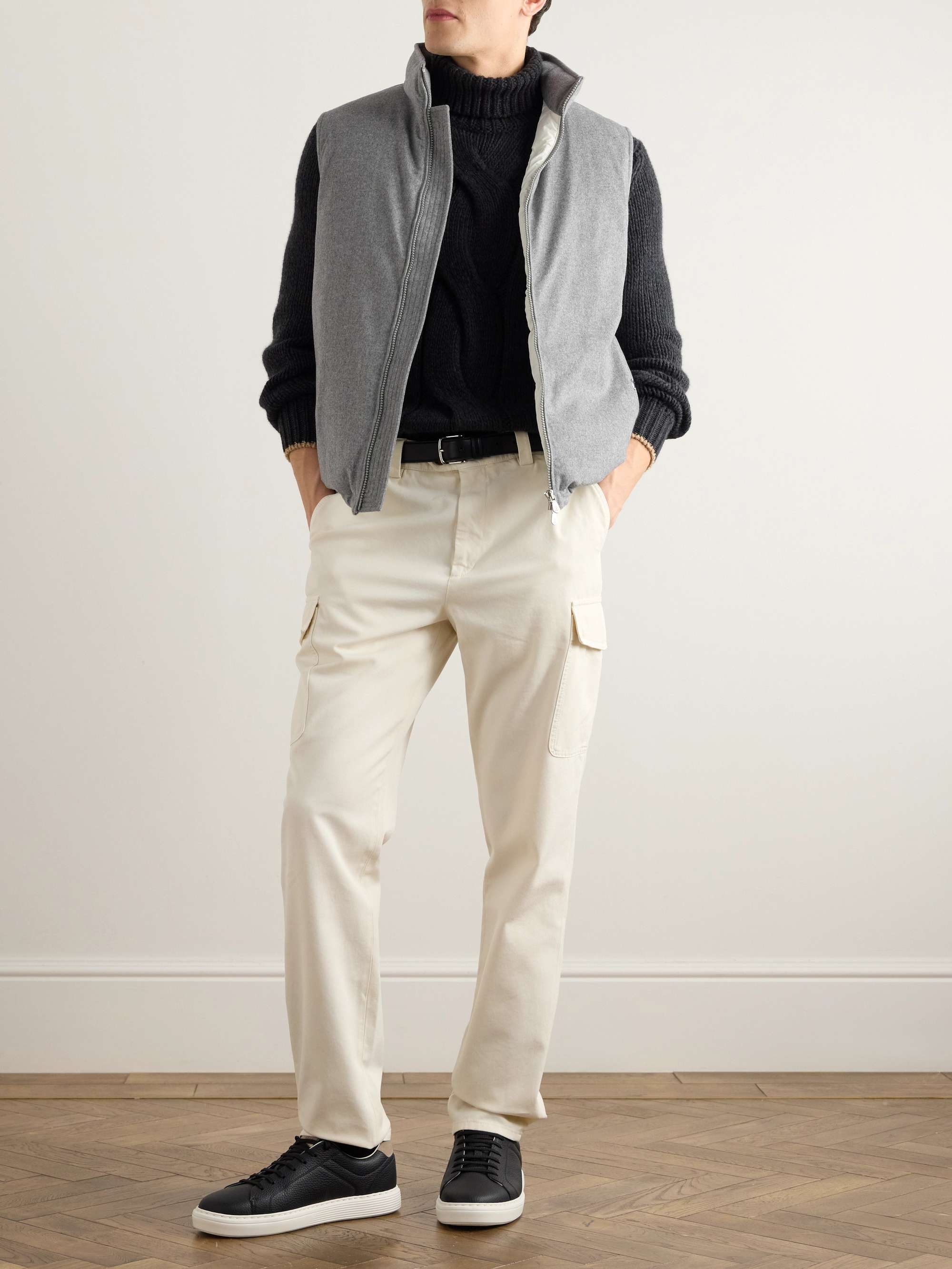 Wool-Felt Down Gilet view