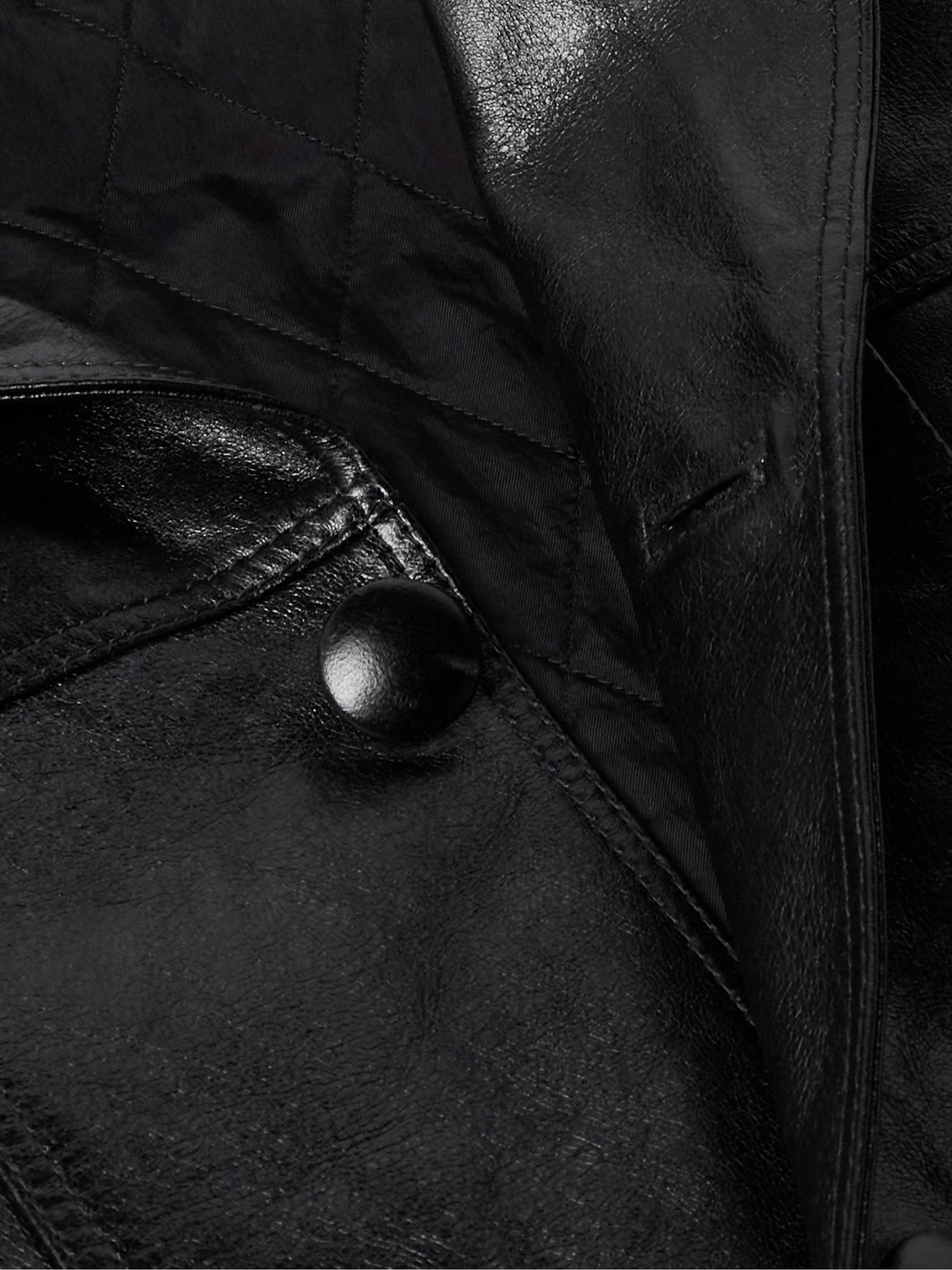 Waxed-Leather Jacket view