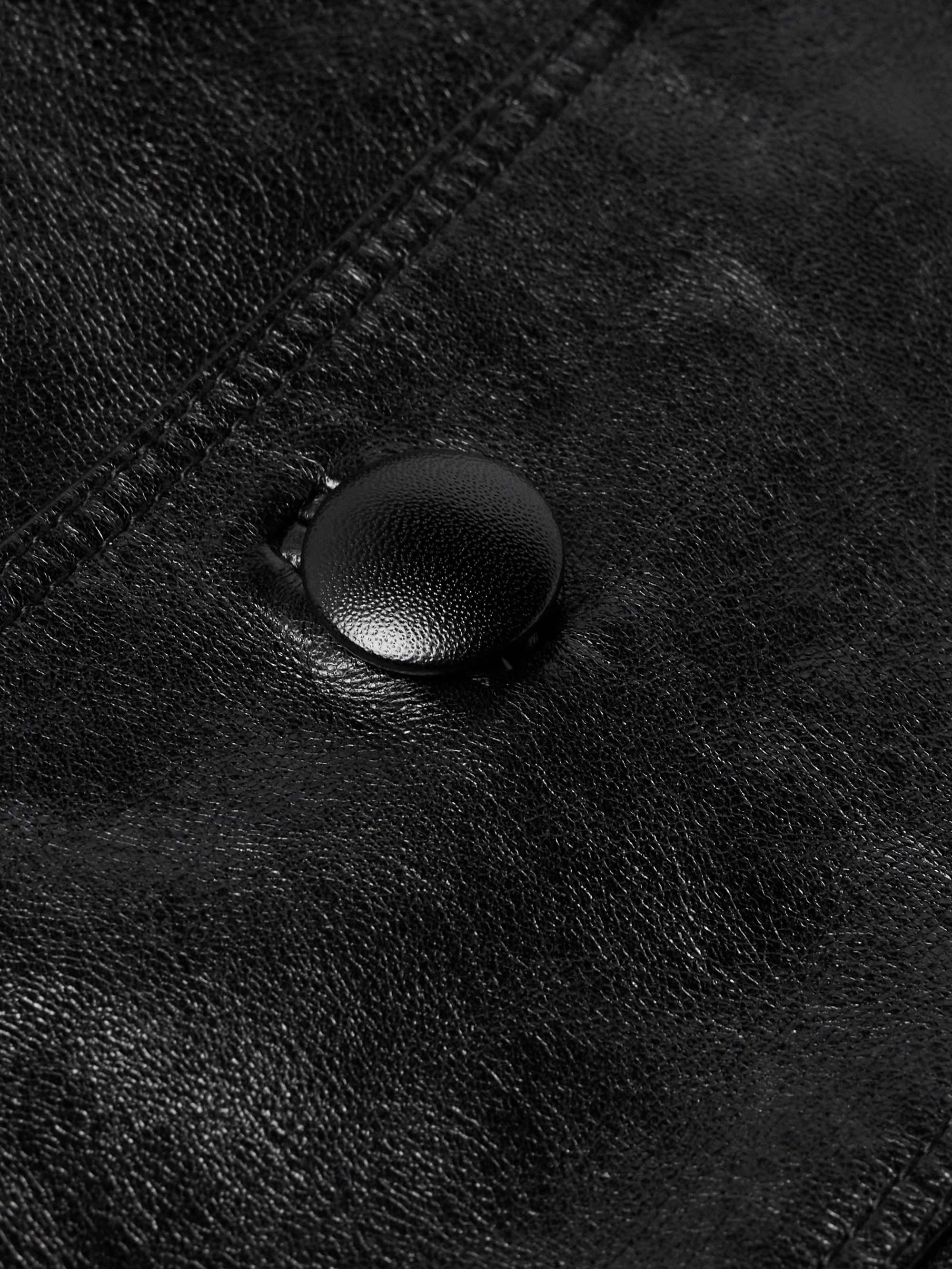 Waxed-Leather Jacket view
