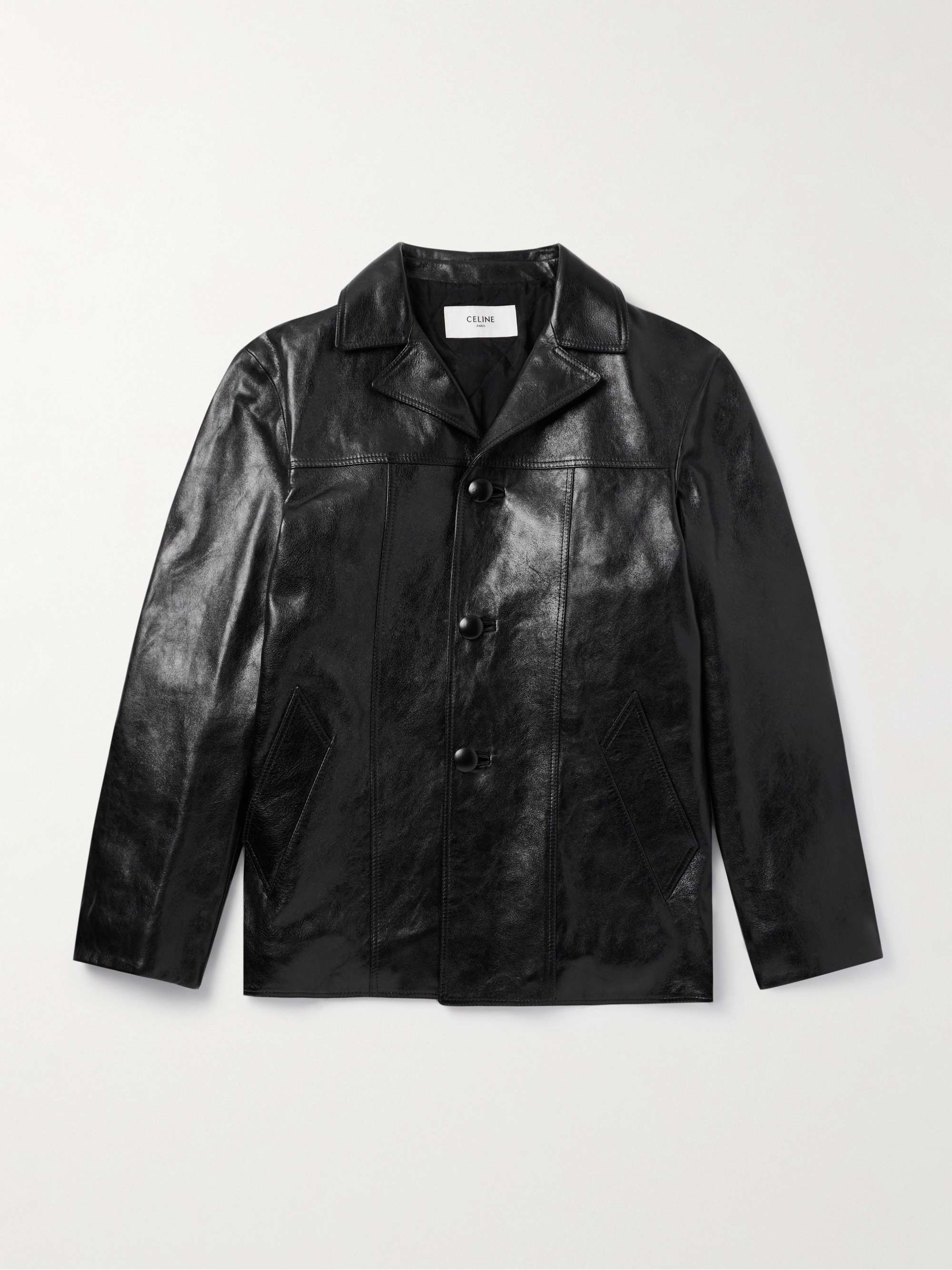 Waxed-Leather Jacket view