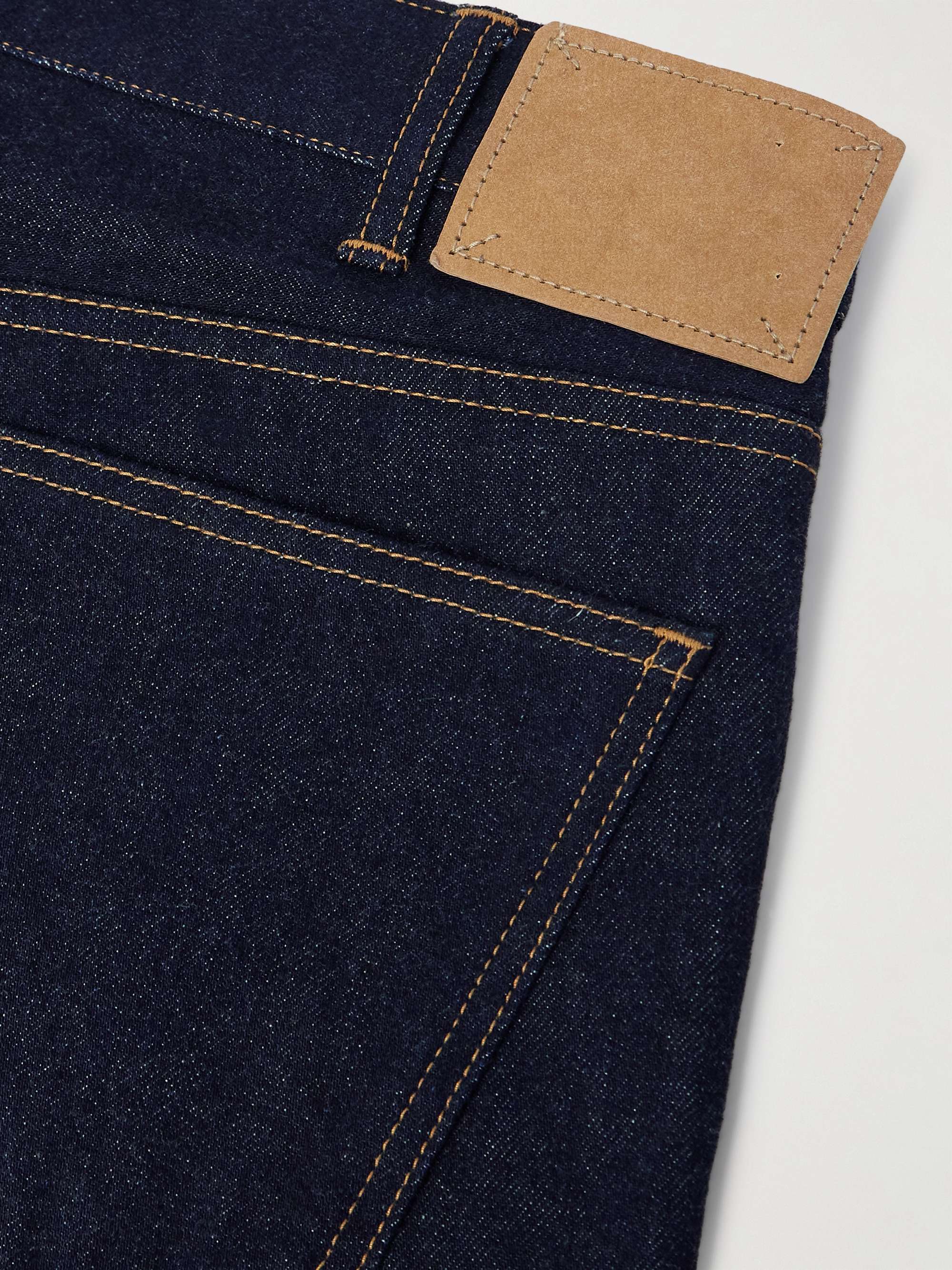 Kurt Slim-Fit Straight-Leg Selvedge Jeans view