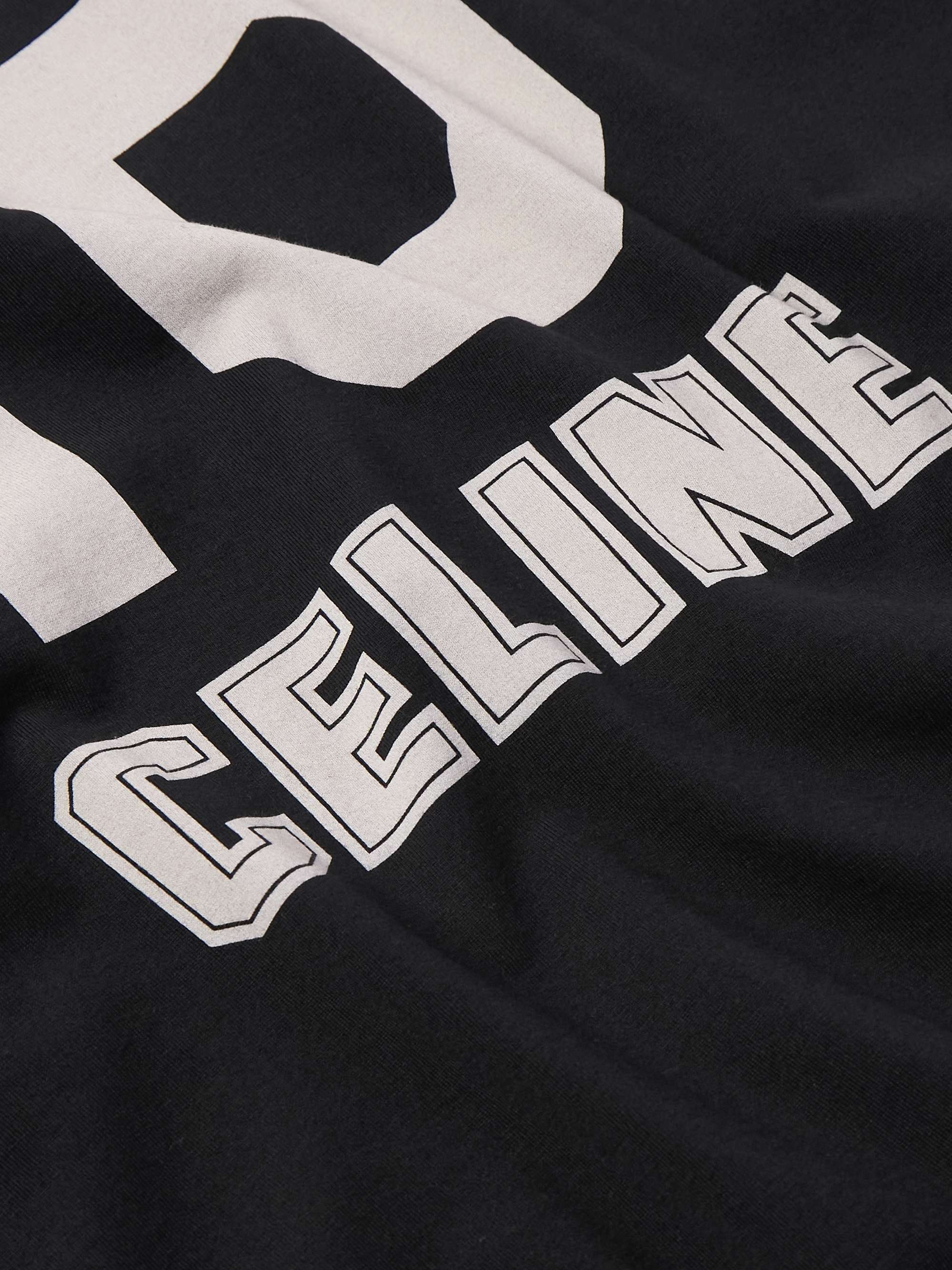 Layered Logo-Print Cotton-Jersey T-Shirt view