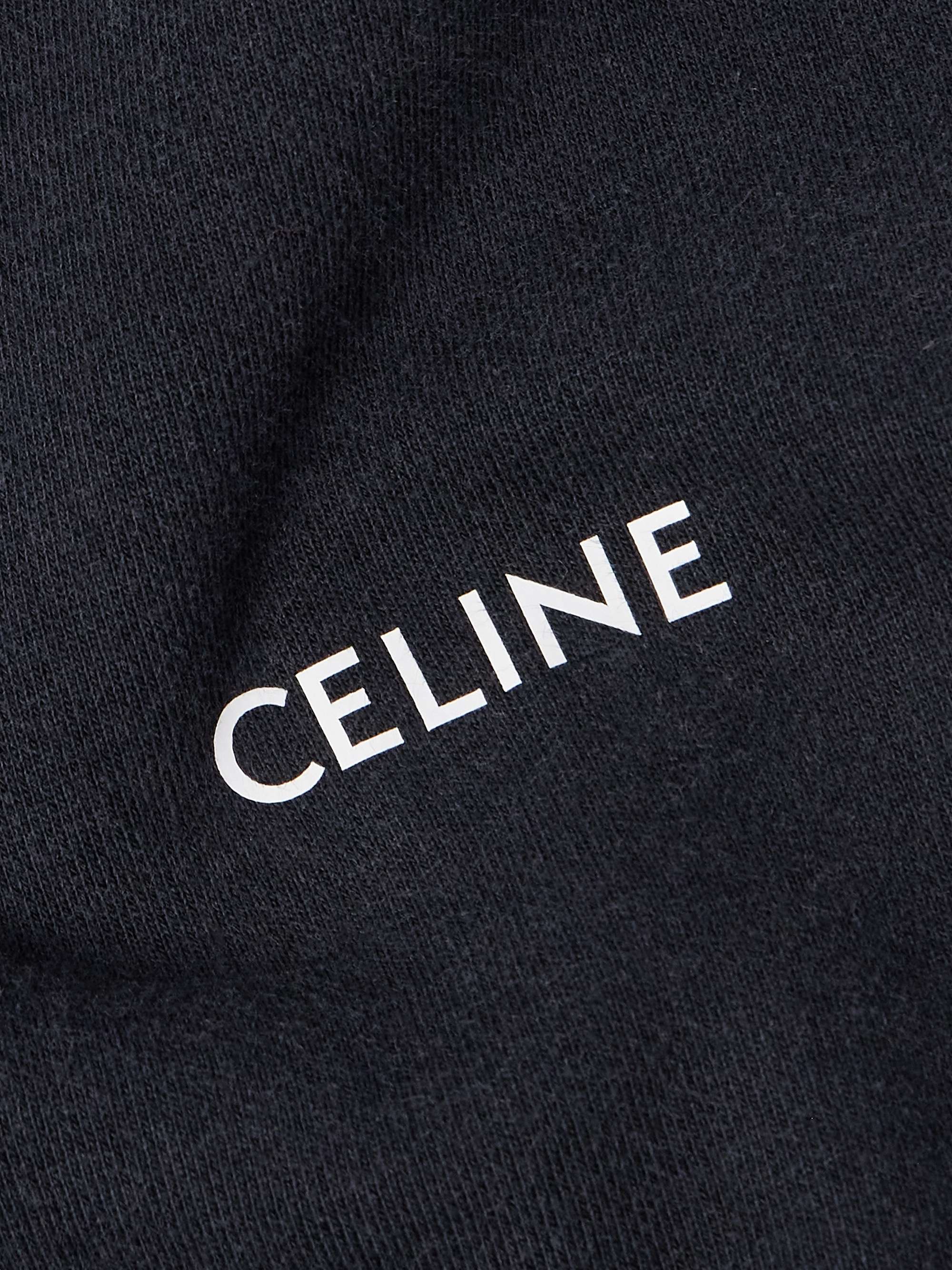 Logo-Print Cotton-Jersey Hoodie view