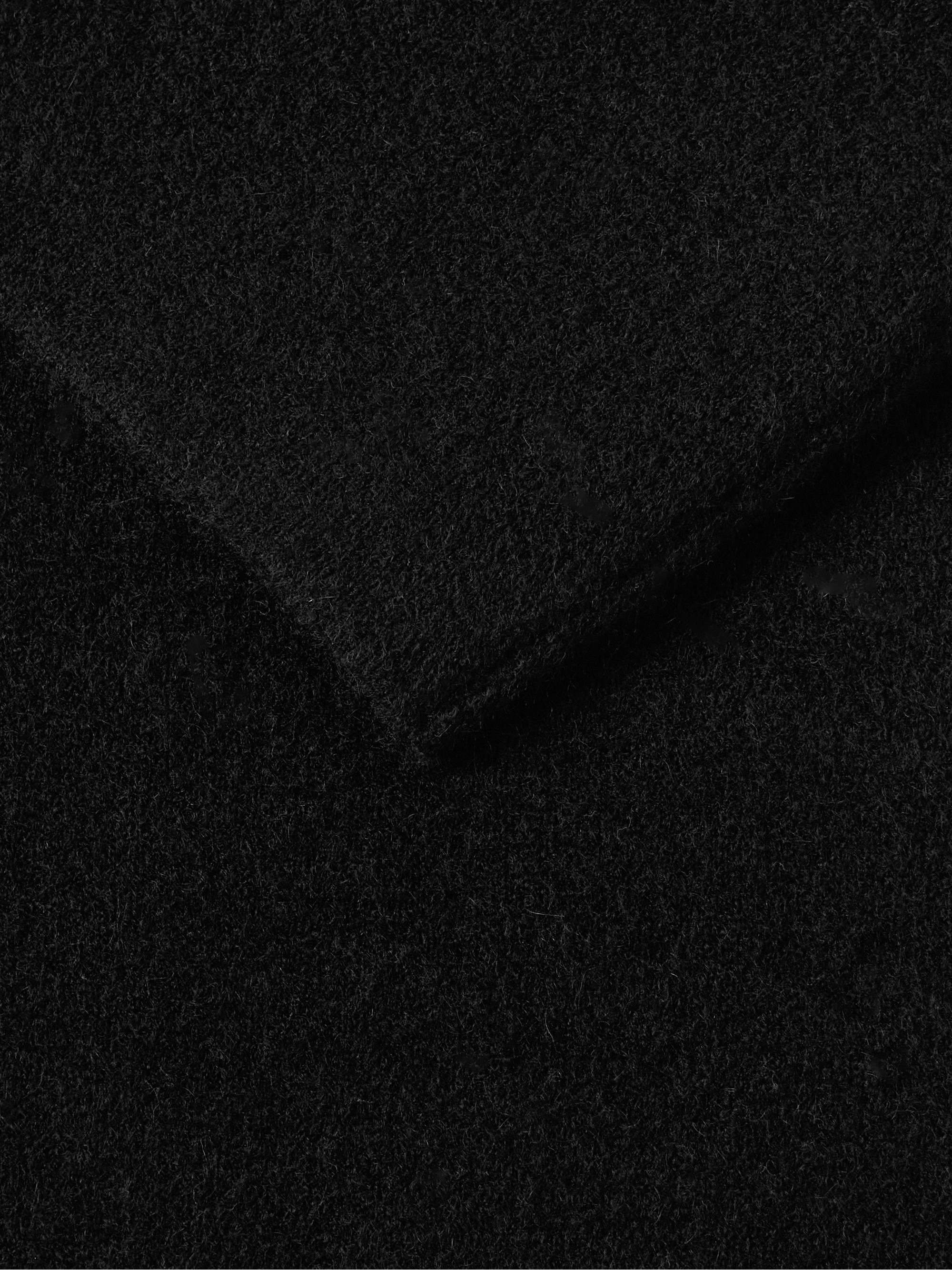 Unstructured Brushed-Knit Blazer view