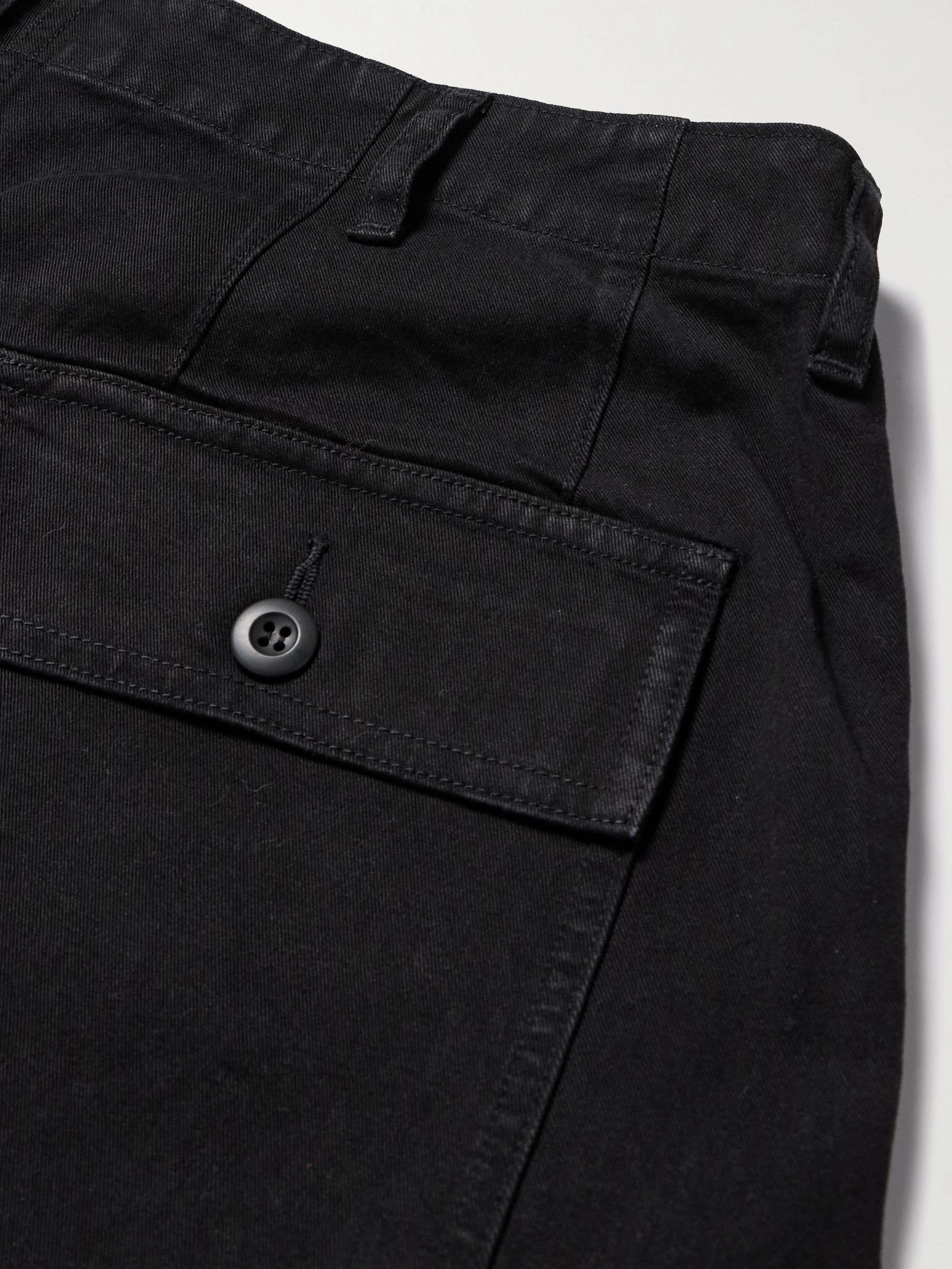 Straight-Leg TENCEL™ Lyocell-Blend Twill Trousers view