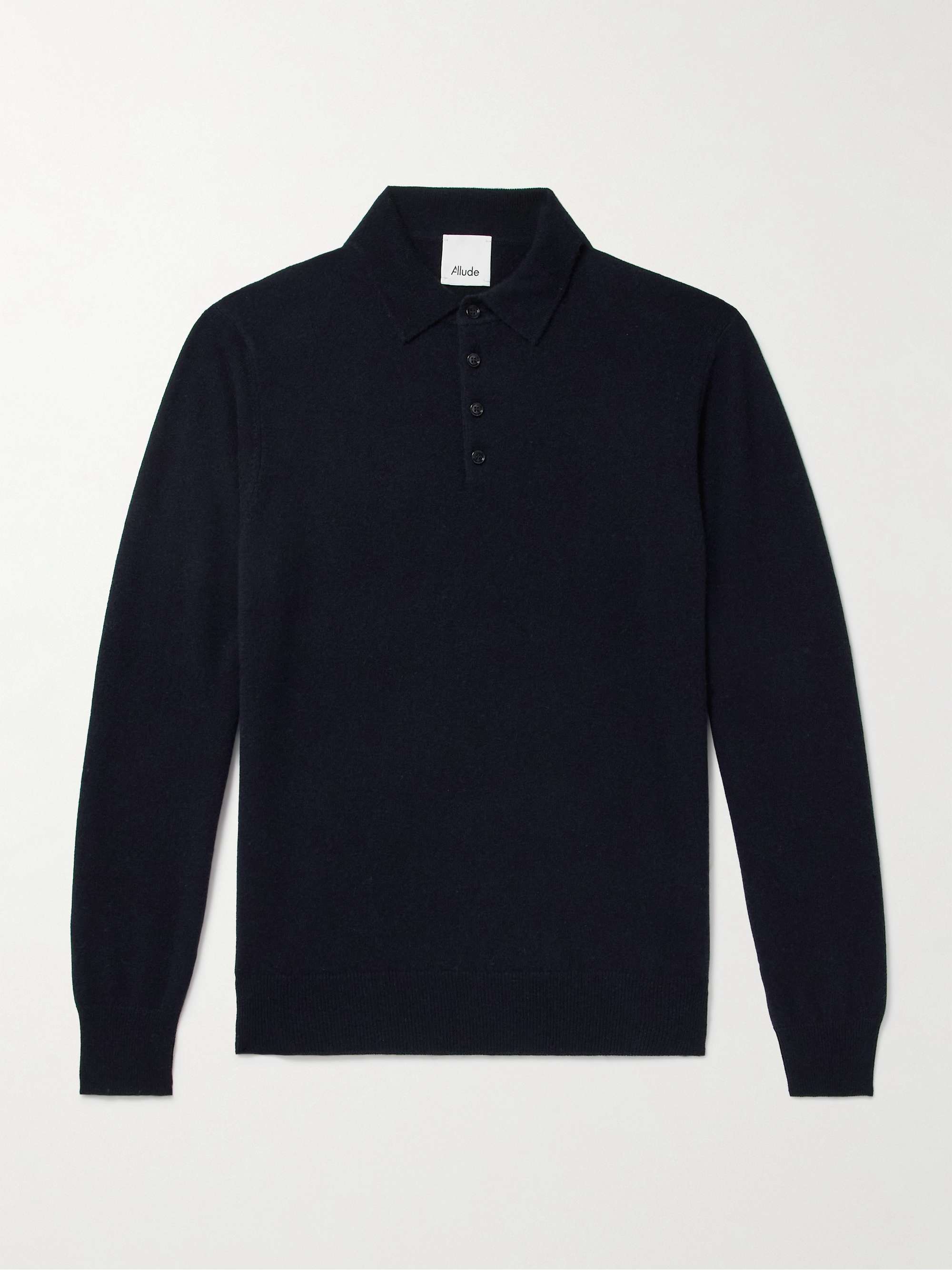 Cashmere Polo Sweater view
