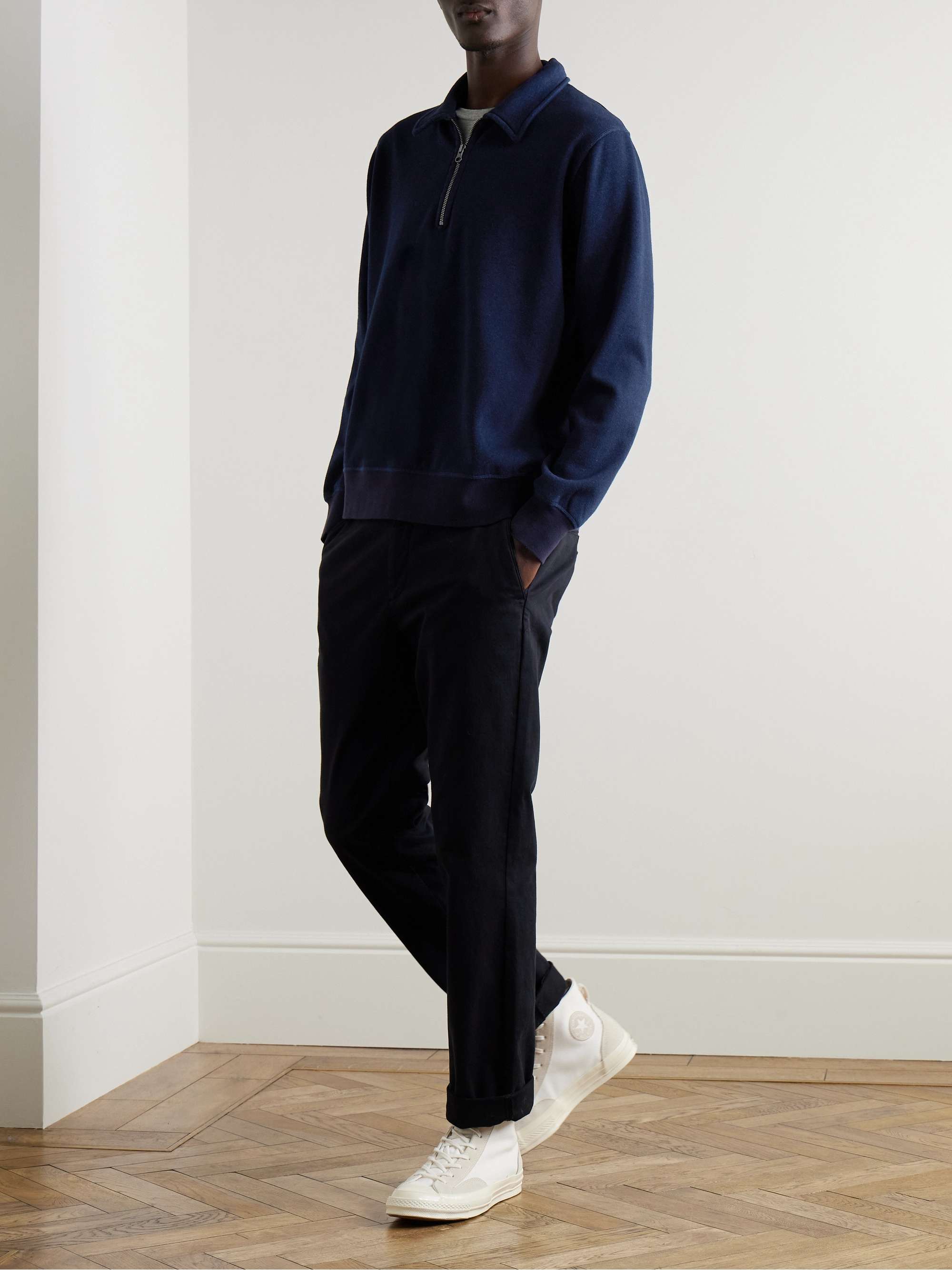 Jersey Half-Zip Sweatshirt view