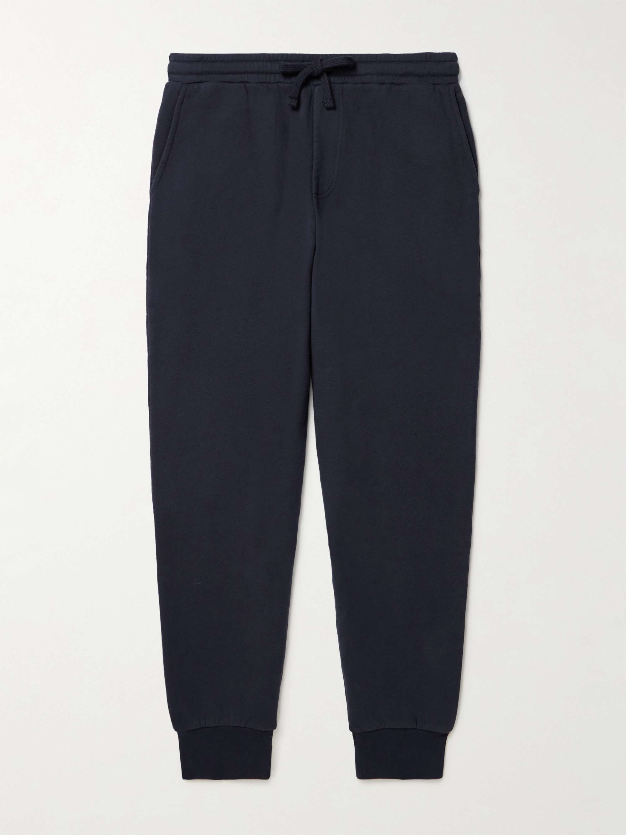 Job Straight-Leg Cotton-Jersey Sweatpants view