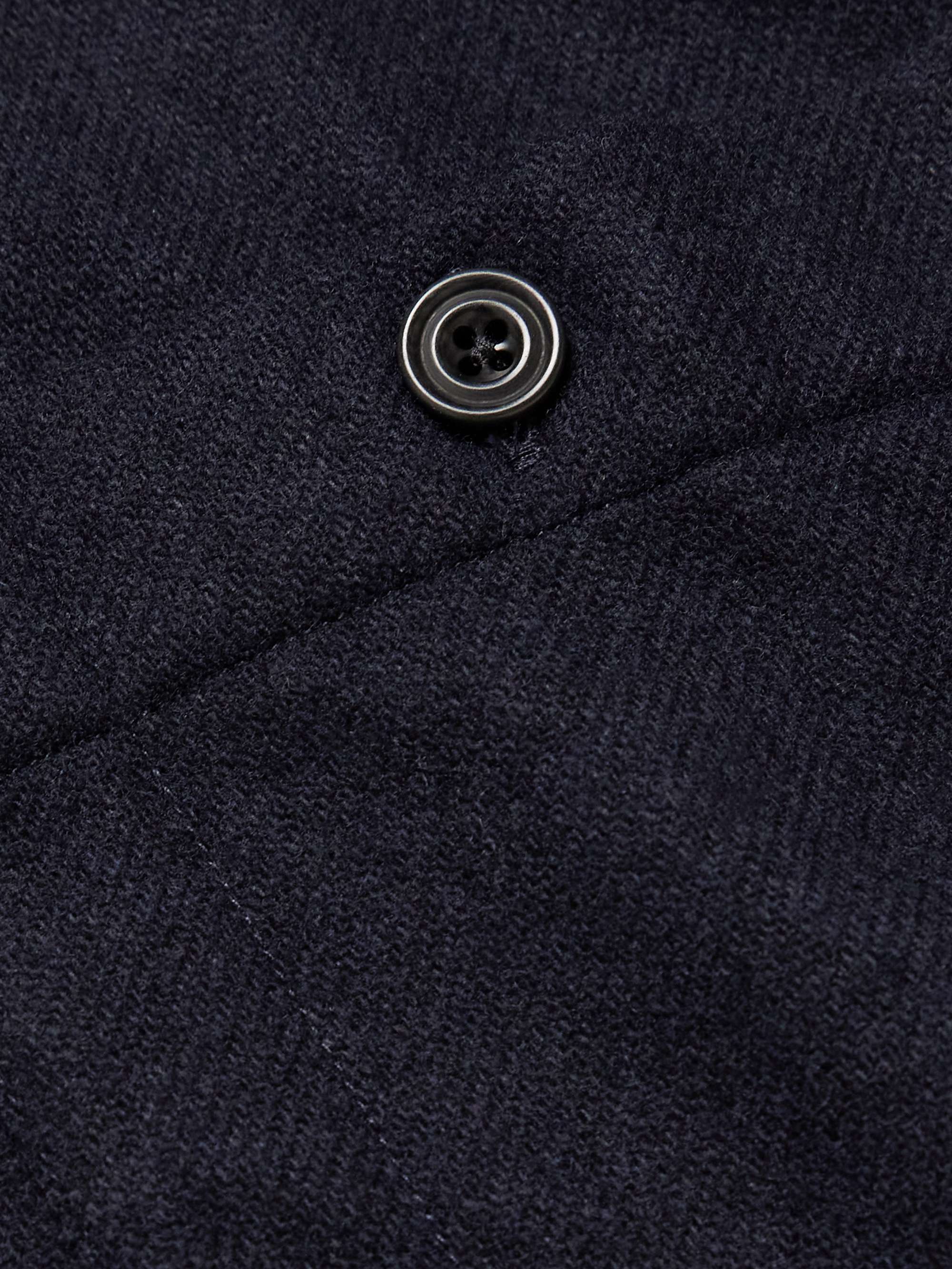 Percey Wool-Blend Flannel Shirt view