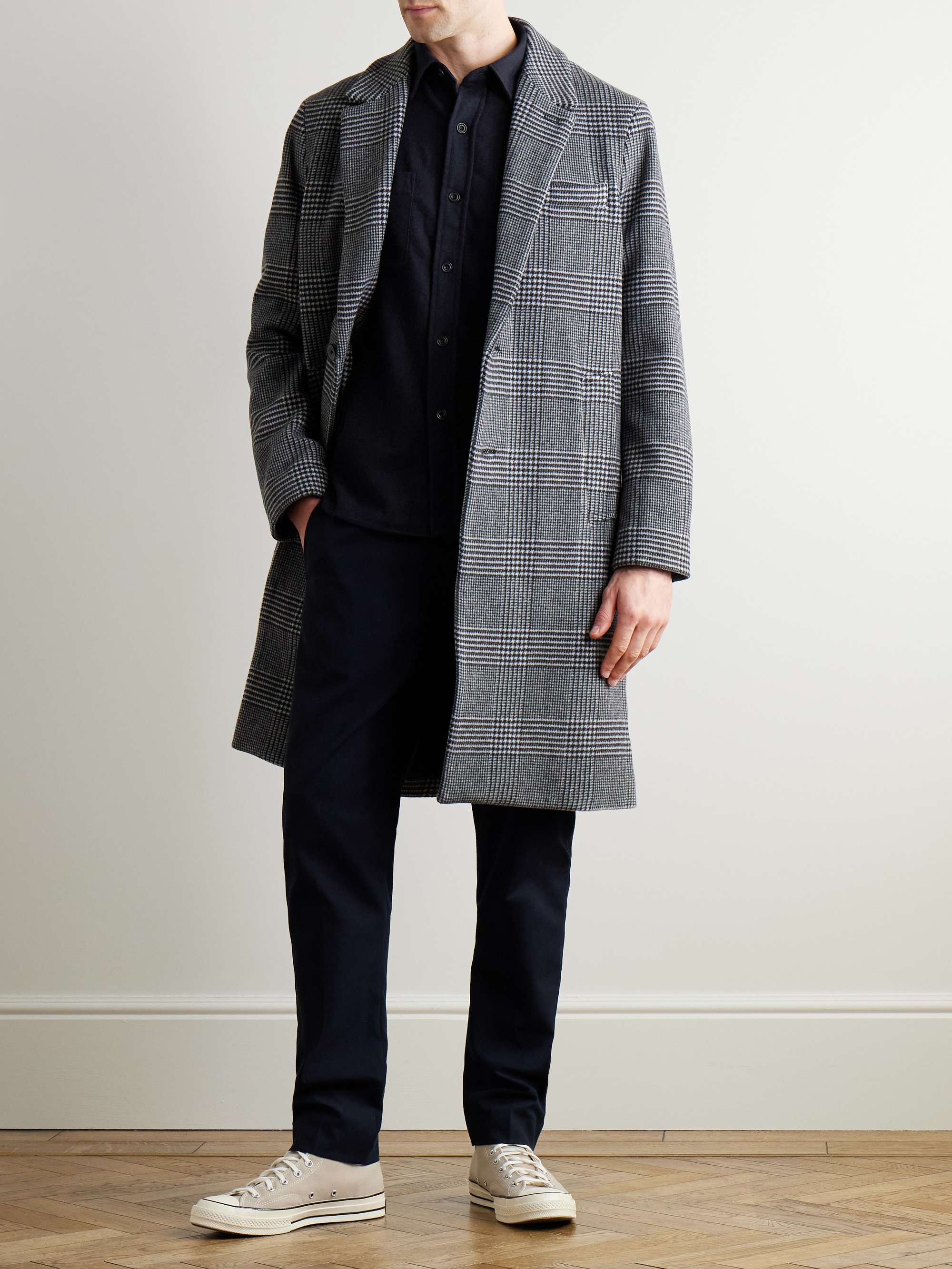 Percey Wool-Blend Flannel Shirt view