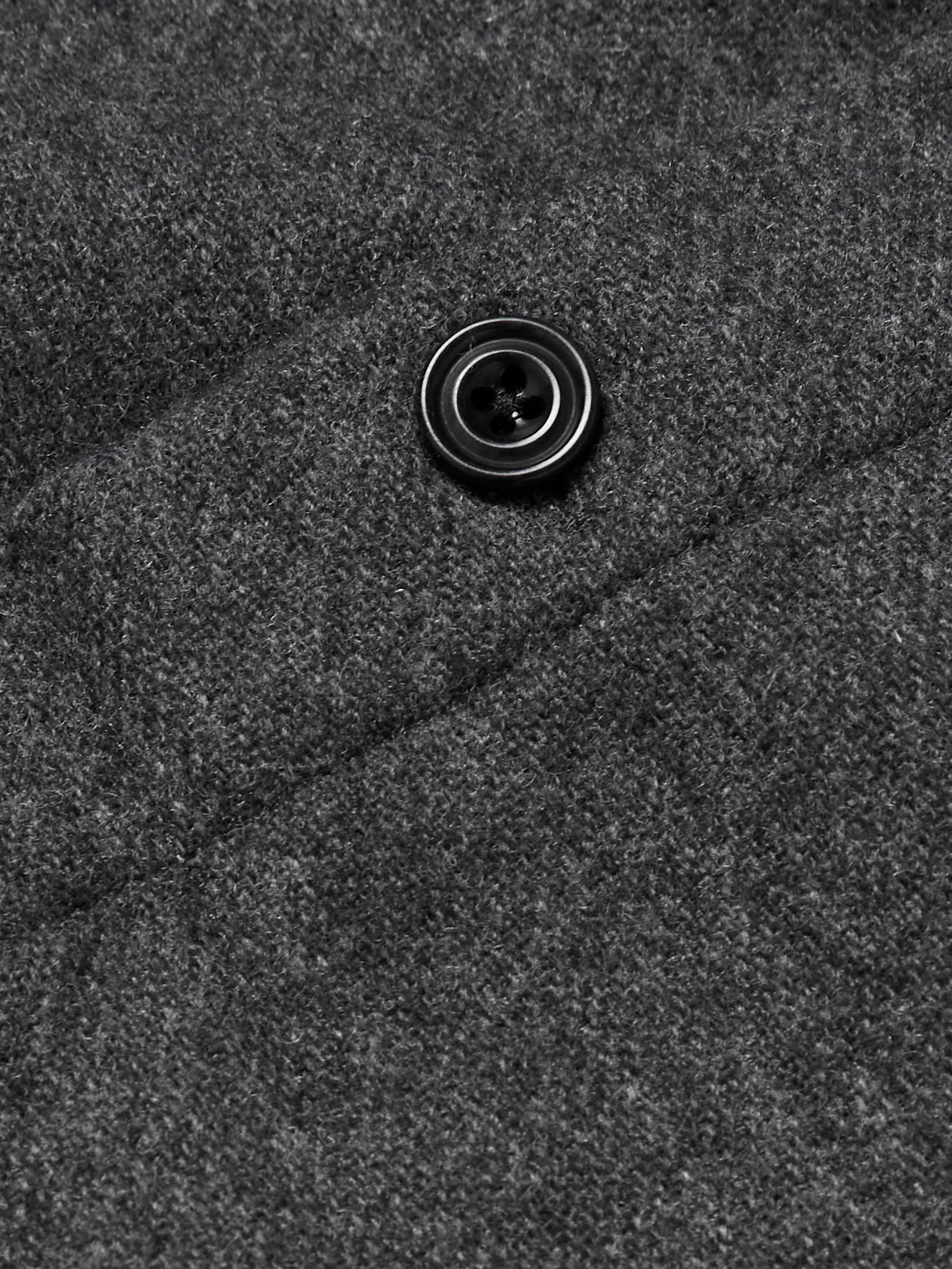 Percey Wool-Blend Flannel Overshirt view