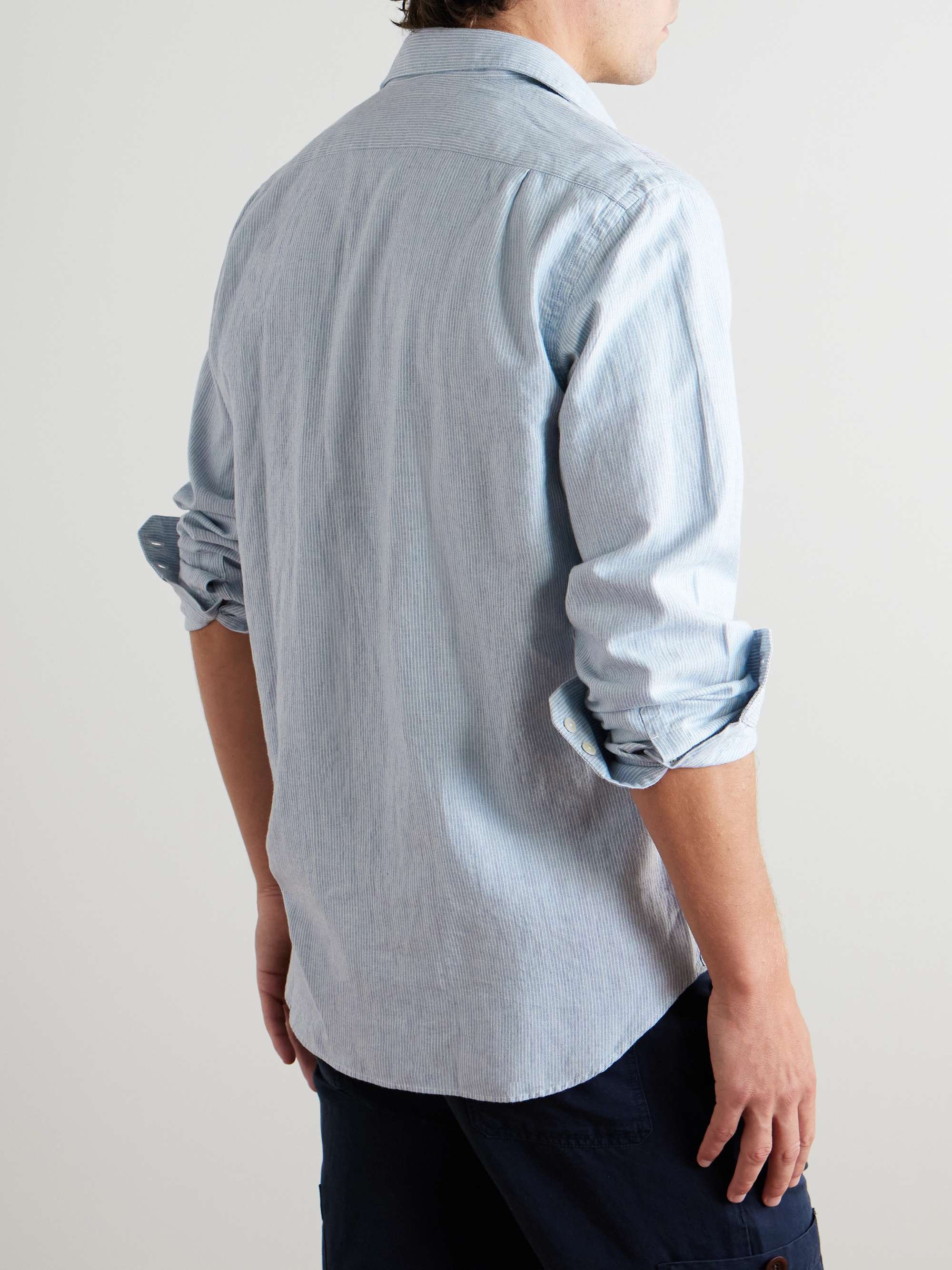 Paul Striped Cotton Shirt view
